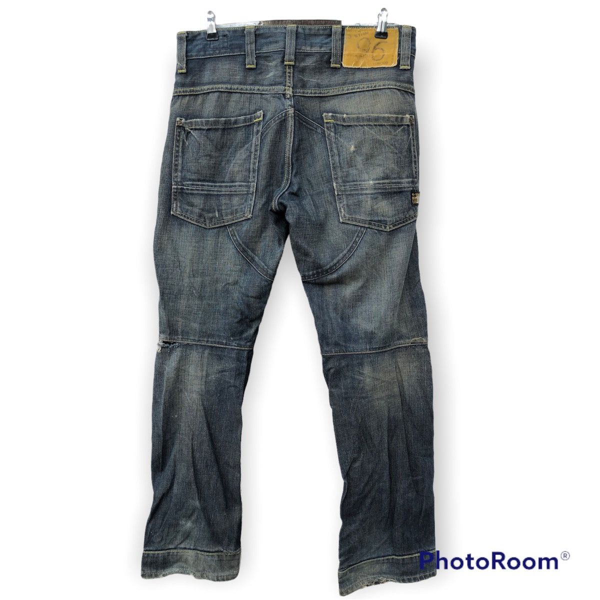 G-Star Jeans G Star Raw Double Knee Size US 34 / EU 50 - 2 Thumbnail