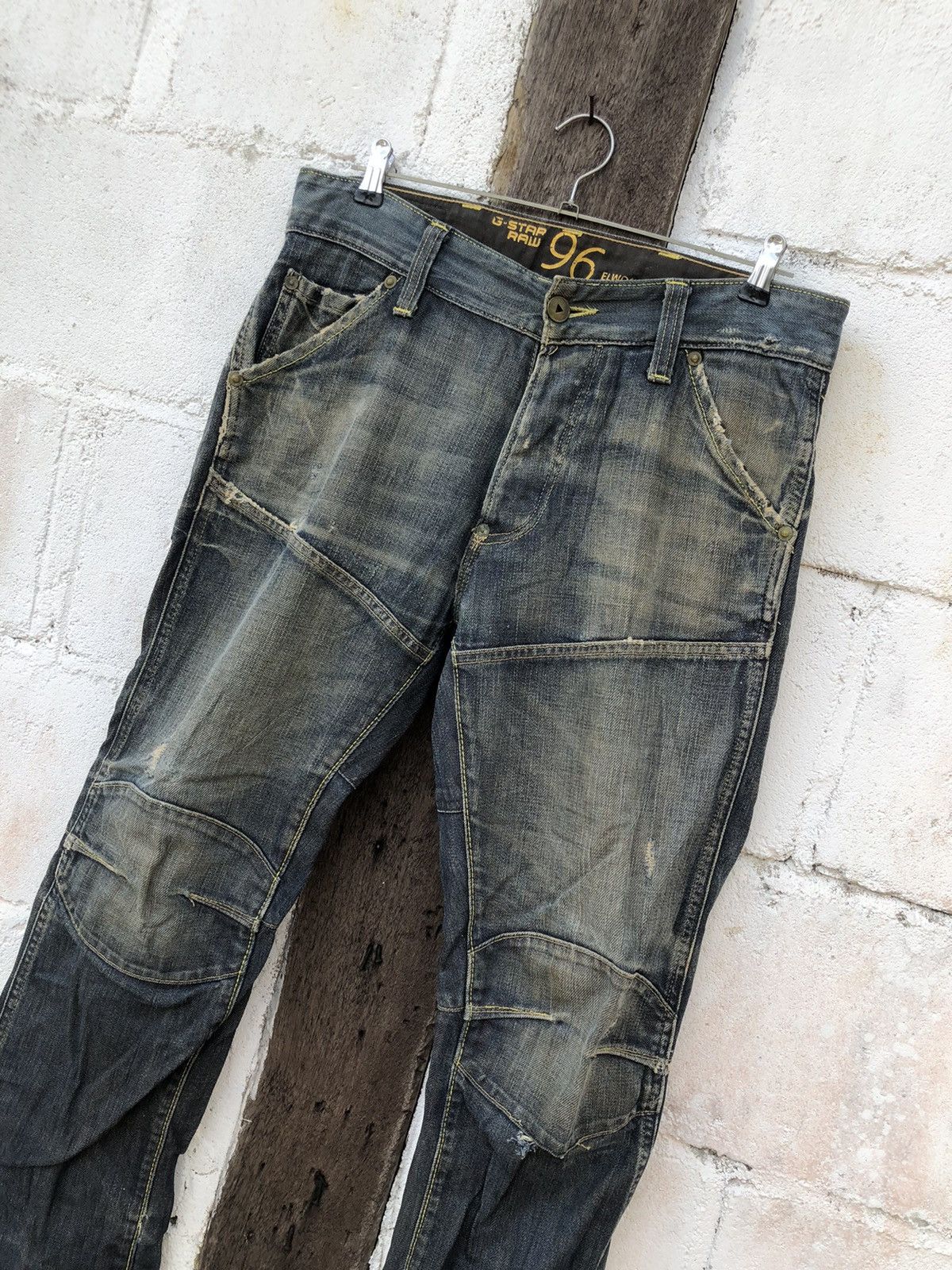 G-Star Jeans G Star Raw Double Knee Size US 34 / EU 50 - 3 Thumbnail
