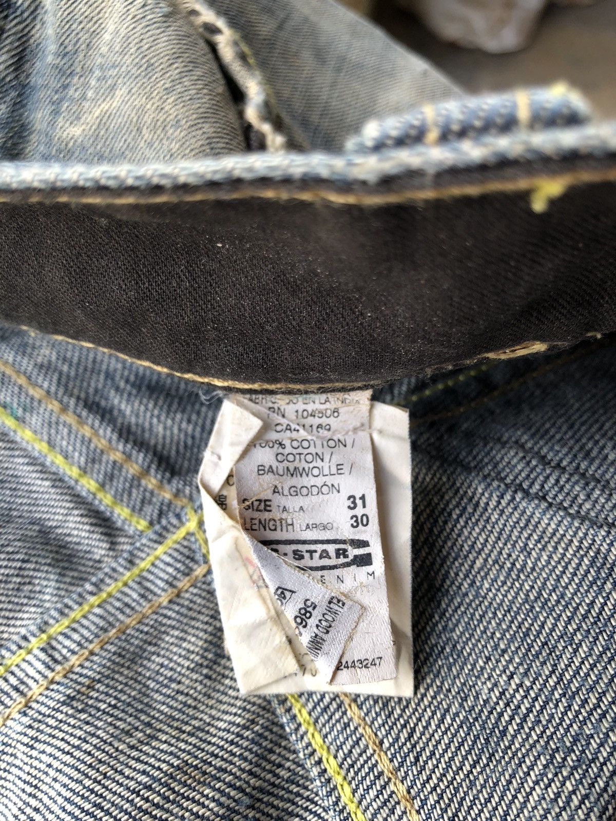 G-Star Jeans G Star Raw Double Knee Size US 34 / EU 50 - 6 Thumbnail