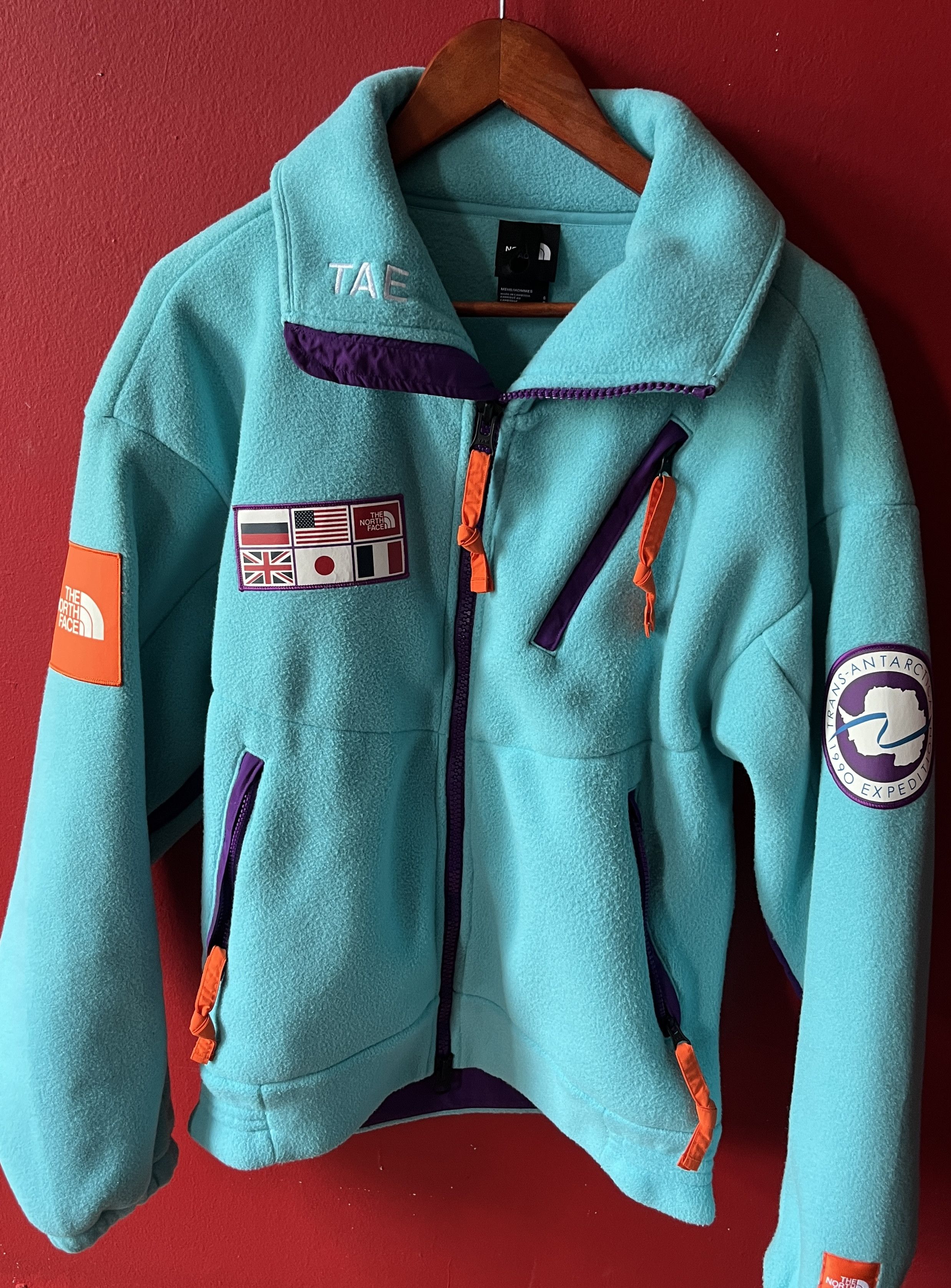 The North Face TAE Fleece Jacket Trans Antarctica 2021 Blue