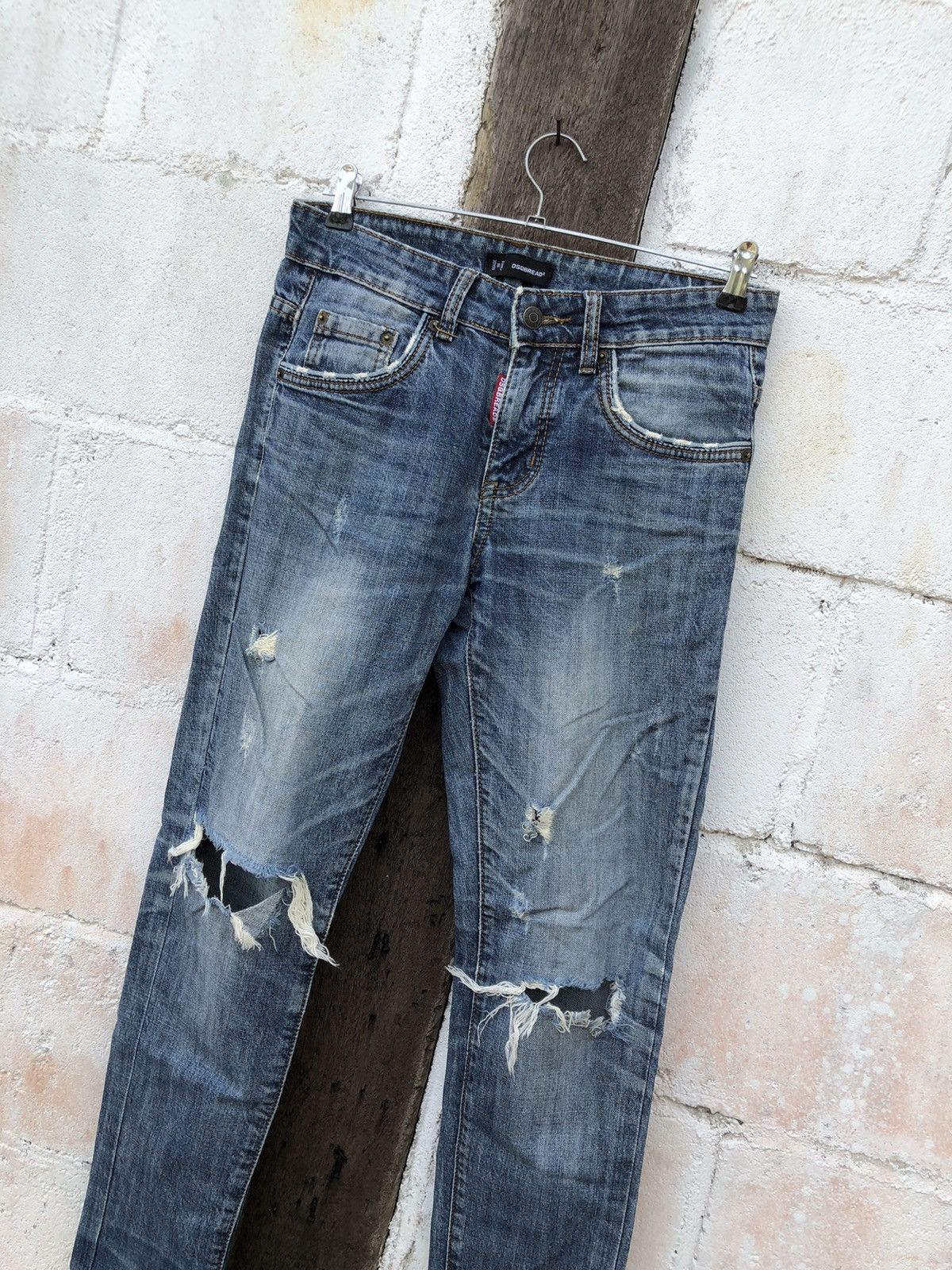 Dsquared2 Dsquared2 Jeans Ladies Distress Size 30" / US 8 / IT 44 - 4 Thumbnail