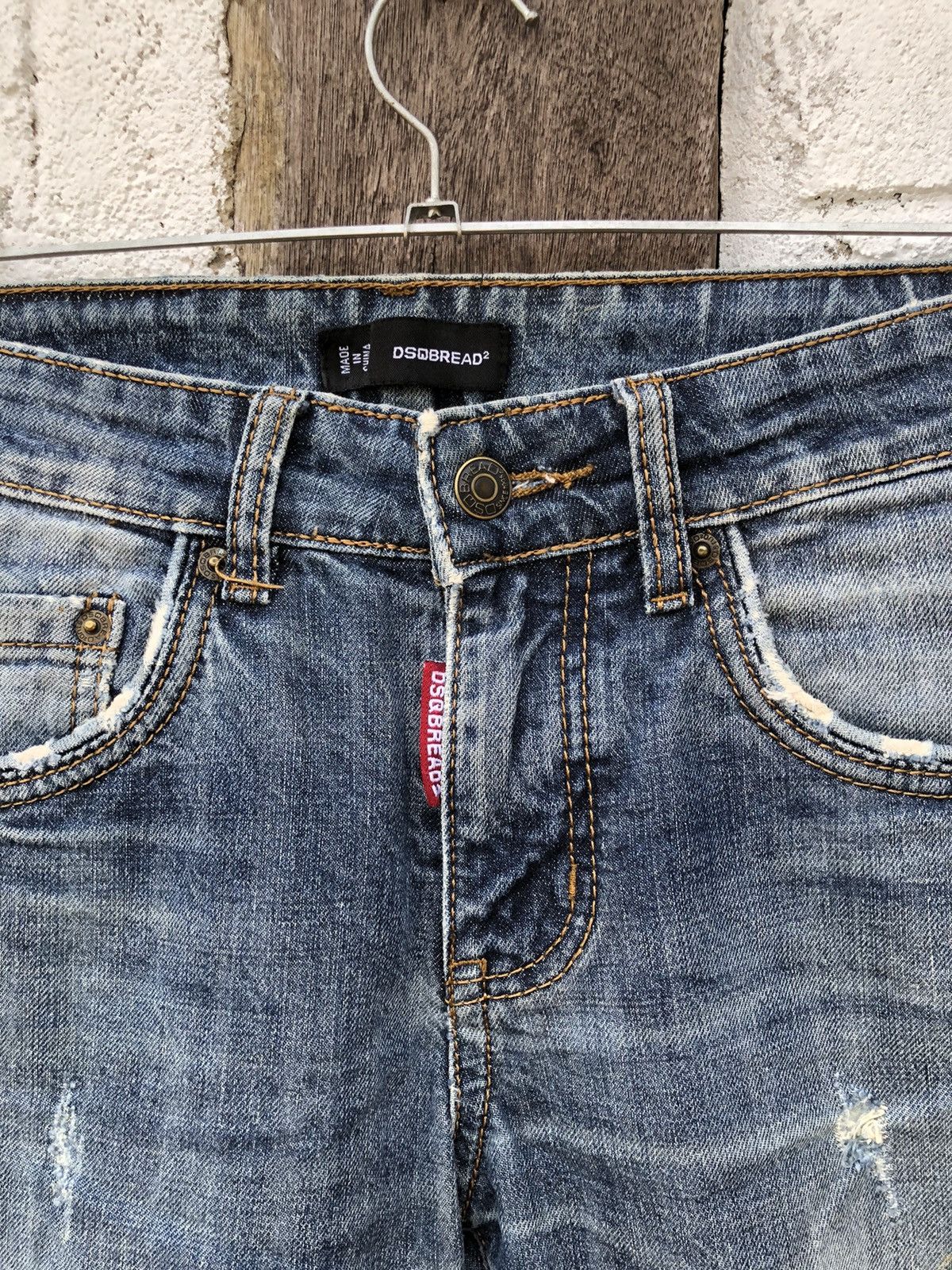 Dsquared2 Dsquared2 Jeans Ladies Distress Size 30" / US 8 / IT 44 - 3 Thumbnail