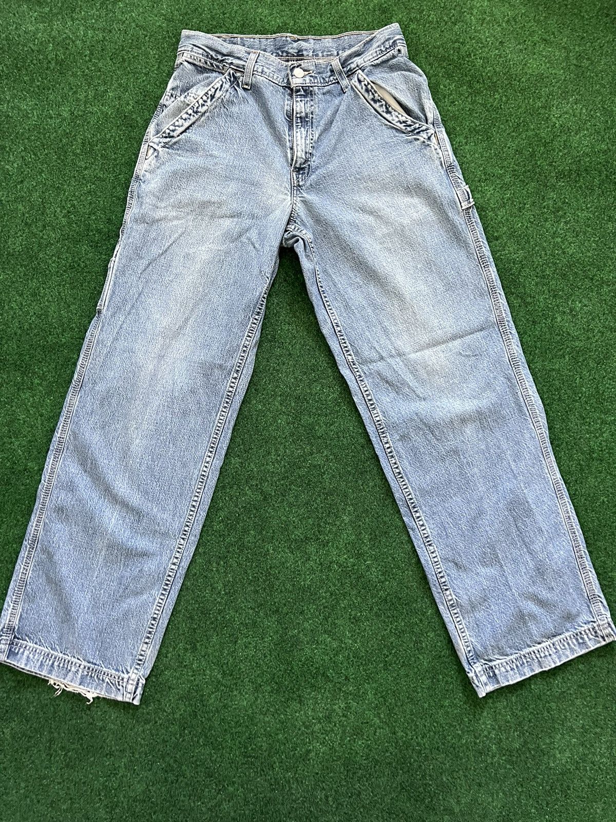Vintage Blue Levi Carpenter Jeans | Grailed