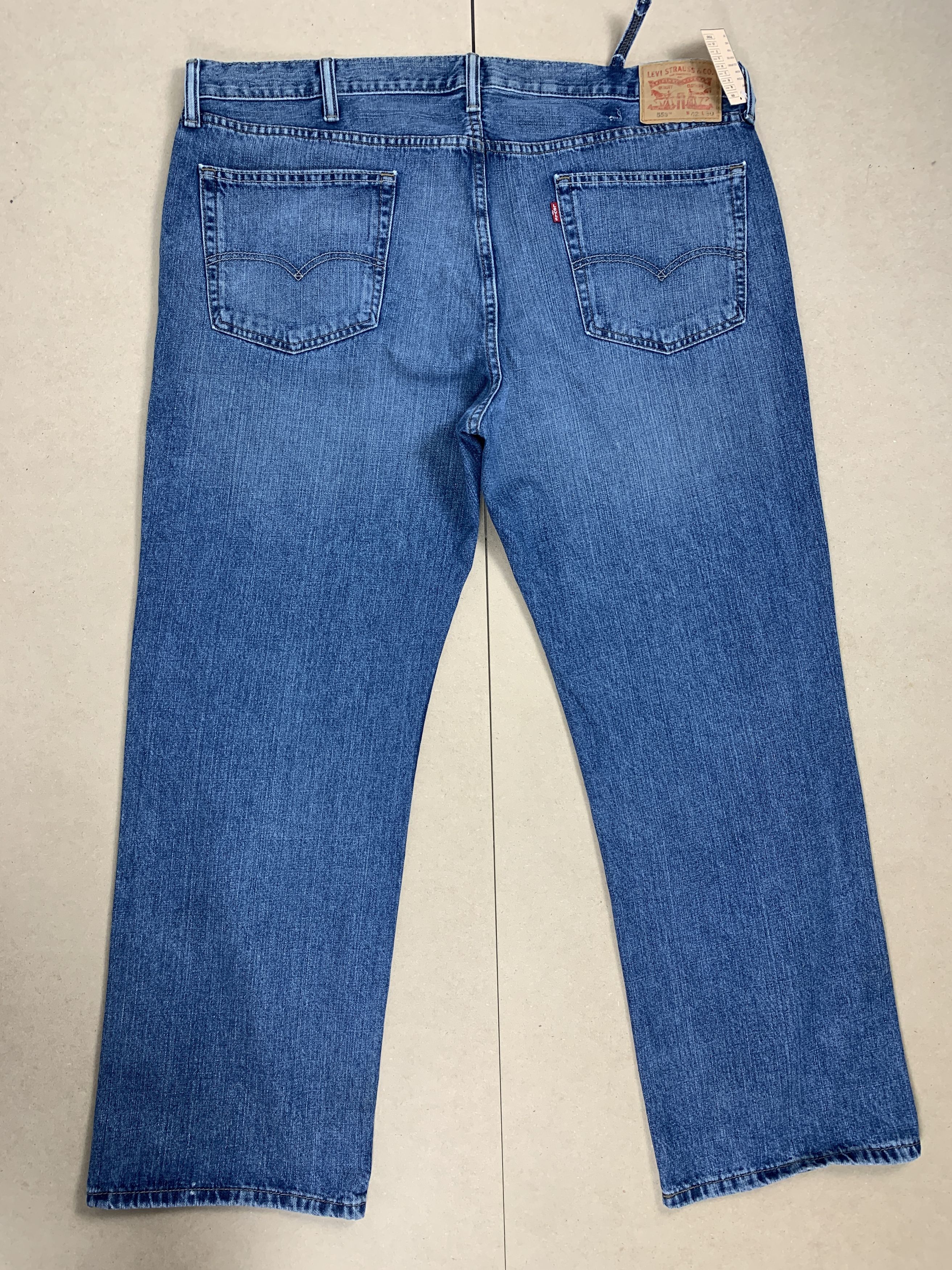 Levi's × Vintage Vintage LEVI'S 559 Straight Cut Faded Blue Jeans Size US 44 / EU 60 - 5 Thumbnail