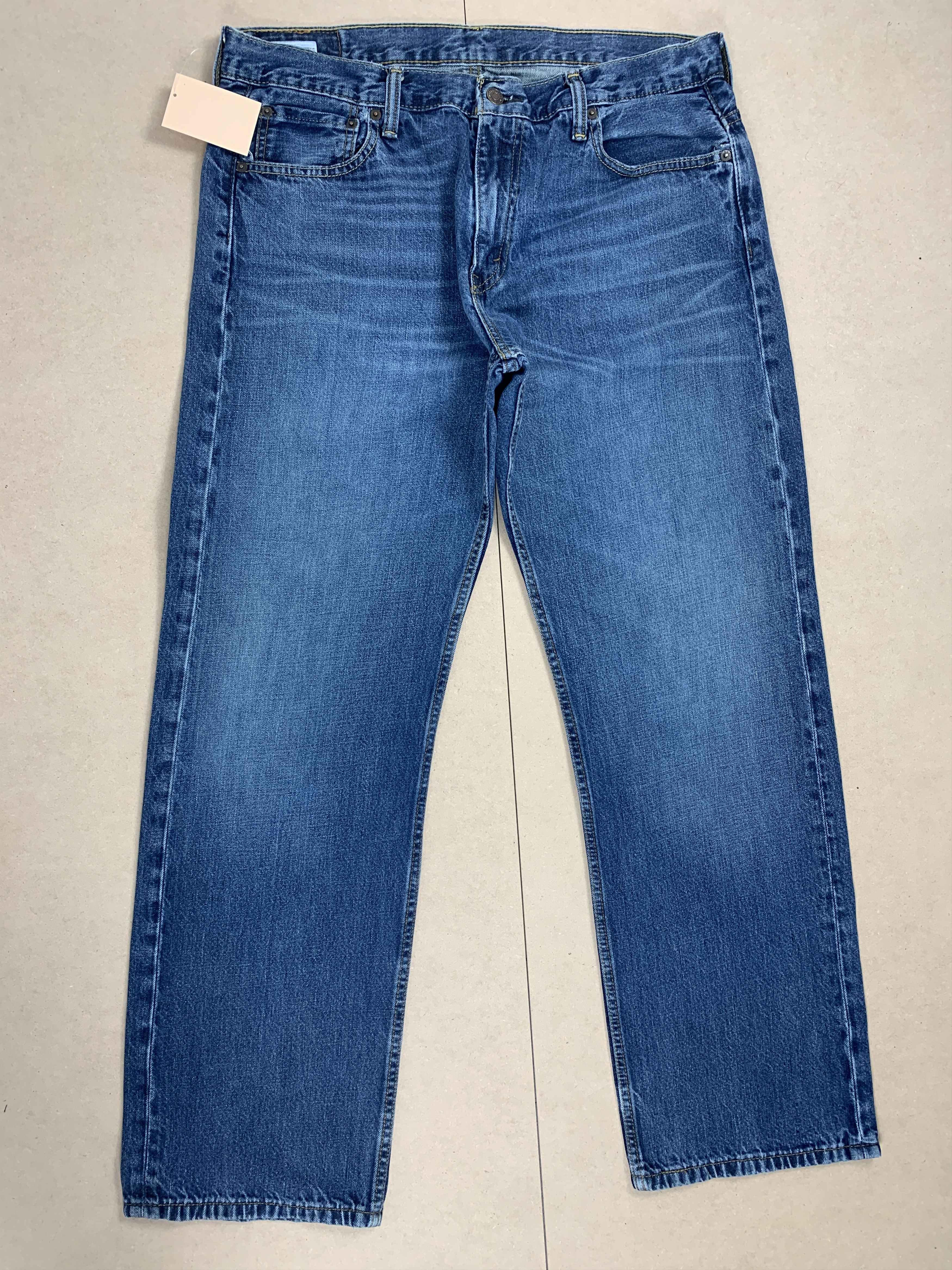 Levi's Vintage LEVI'S 569 Straight Cut Faded Medium Blue Jeans Size US 36 / EU 52 - 1 Thumbnail