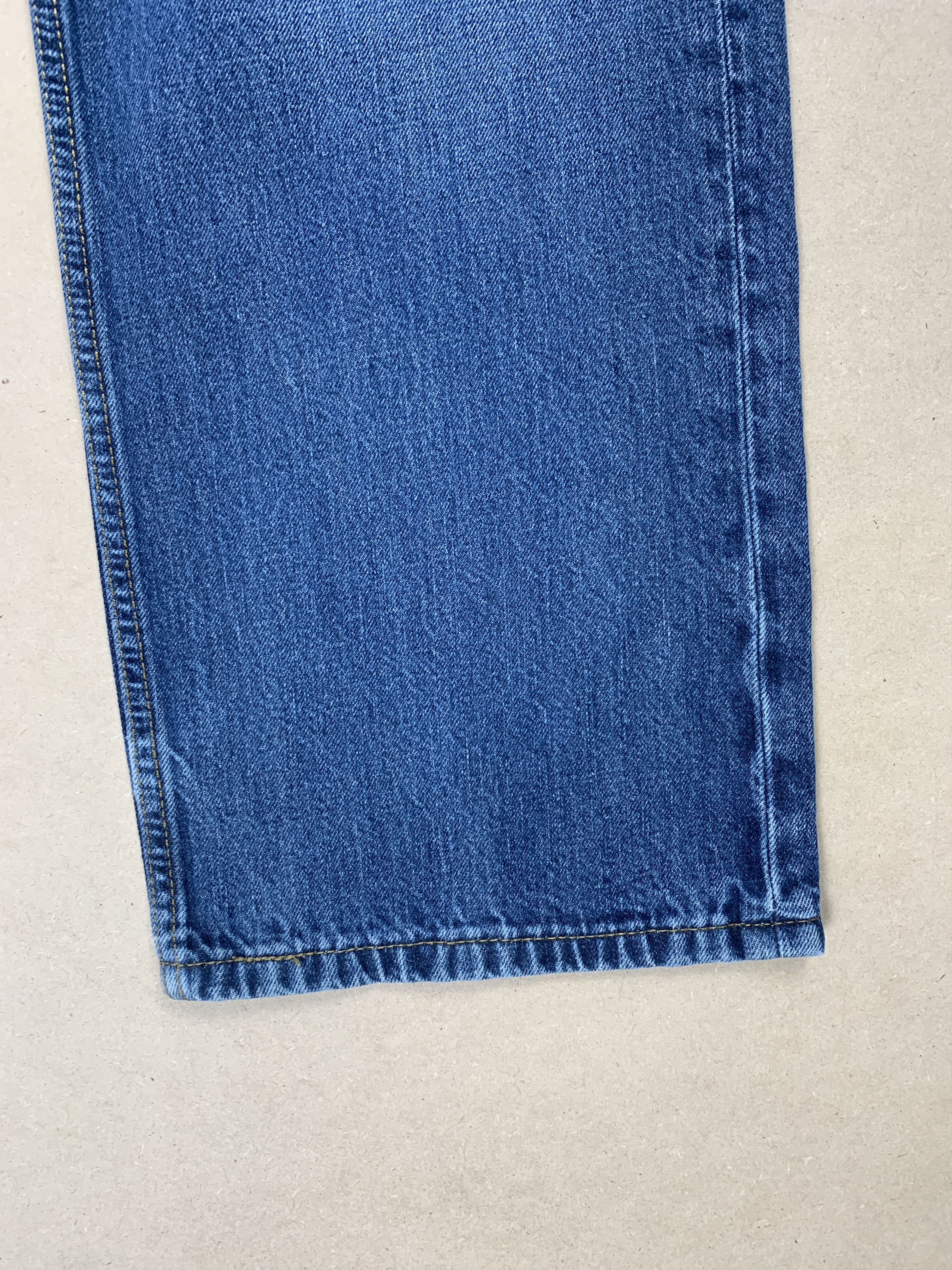 Levi's Vintage LEVI'S 569 Straight Cut Faded Medium Blue Jeans Size US 36 / EU 52 - 3 Thumbnail