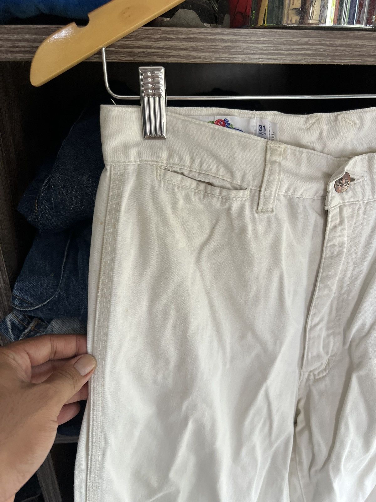 Fruit Of The Loom 🔥Rare Vintage Fruit of The Loom x Edwin Casual Pant Size US 28 / EU 44 - 4 Thumbnail