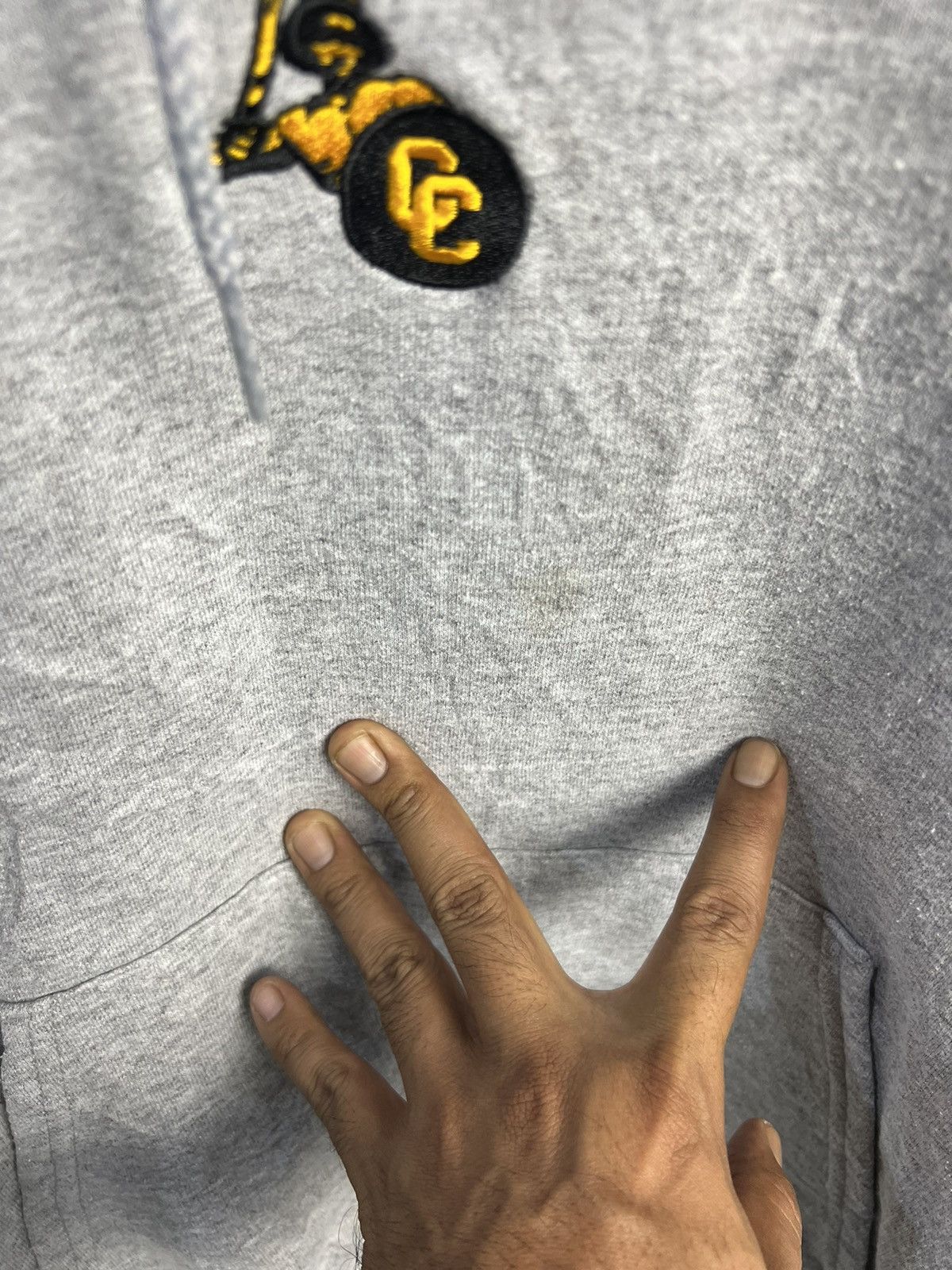 Champion 🔥Vintage Distressed Champion Chabot Gladiators Hoodies Size US XXL / EU 58 / 5 - 8 Thumbnail