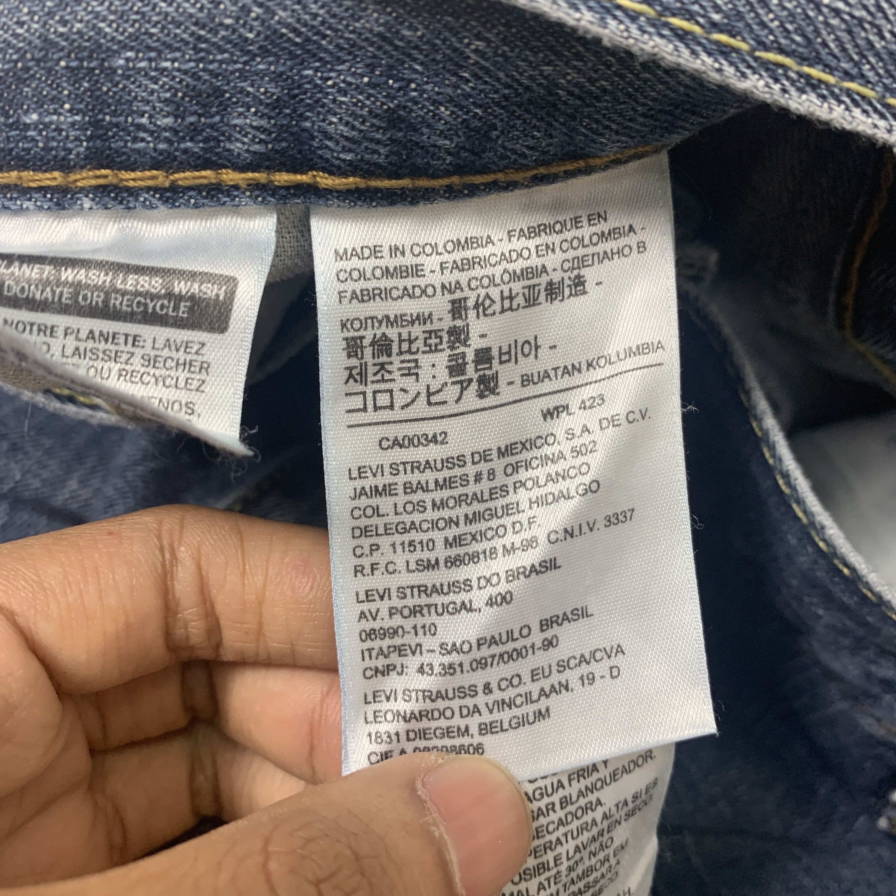 Levi's × Vintage Vintage LEVI'S 569 Faded Mid Wash Jeans Size US 40 / EU 56 - 9 Thumbnail