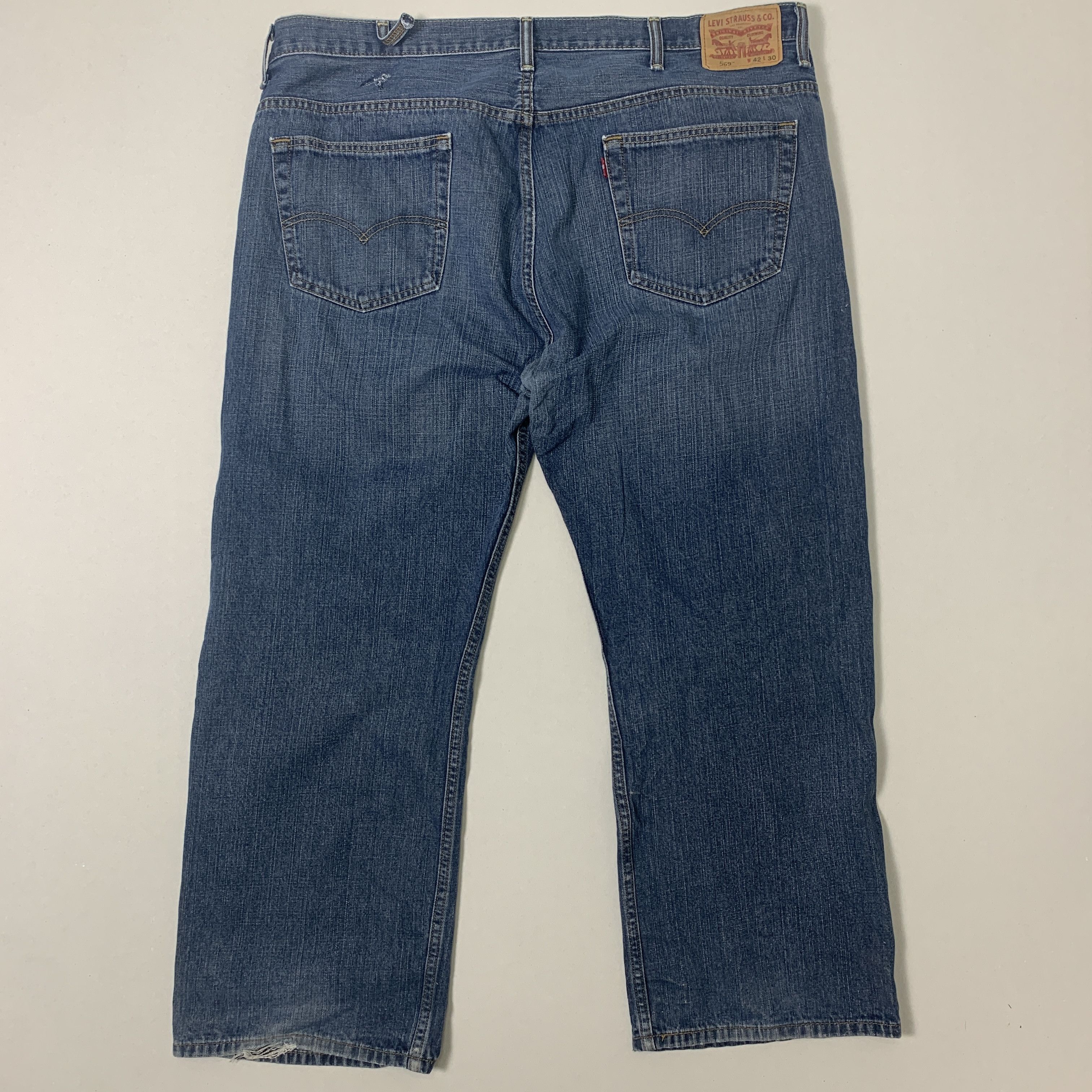 Levi's × Vintage Vintage LEVI'S 569 Faded Mid Wash Jeans Size US 40 / EU 56 - 16 Thumbnail