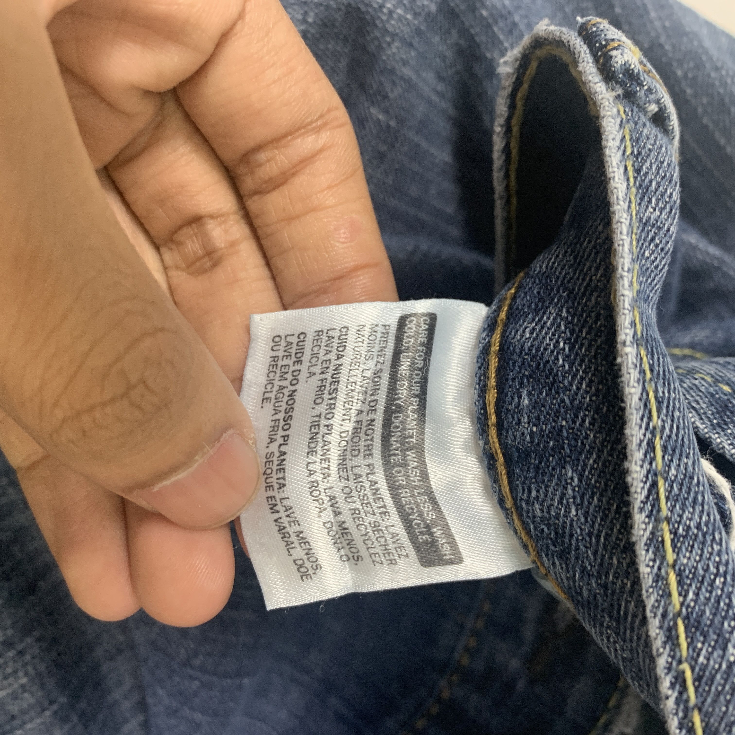 Levi's × Vintage Vintage LEVI'S 569 Faded Mid Wash Jeans Size US 40 / EU 56 - 7 Thumbnail