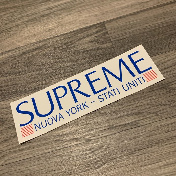 Supreme Supreme Nuova Sticker Grailed