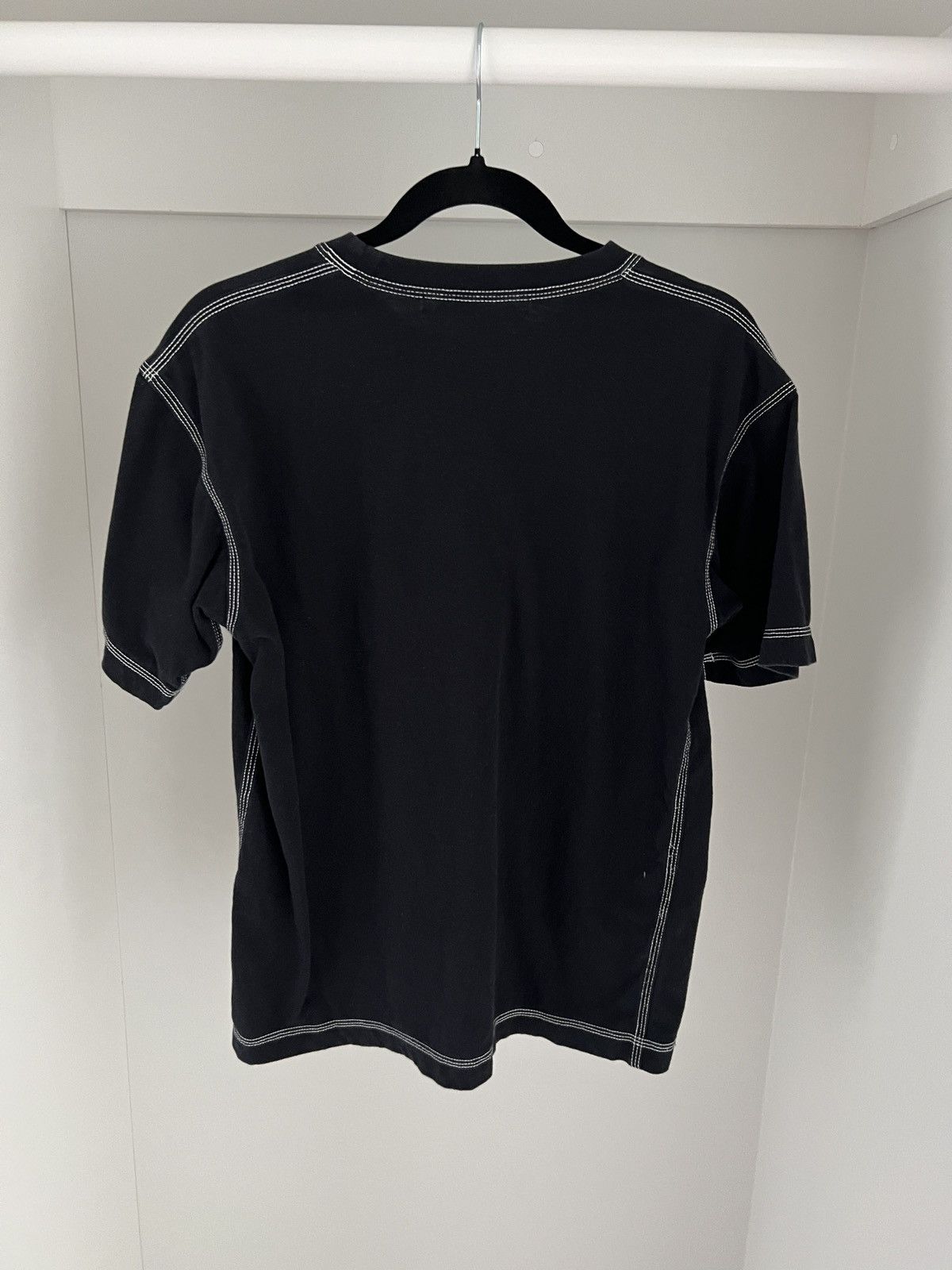 Comme des Garcons Junya Watanabe Black Cotton T-Shirt Size US S / EU 44-46 / 1 - 2 Thumbnail
