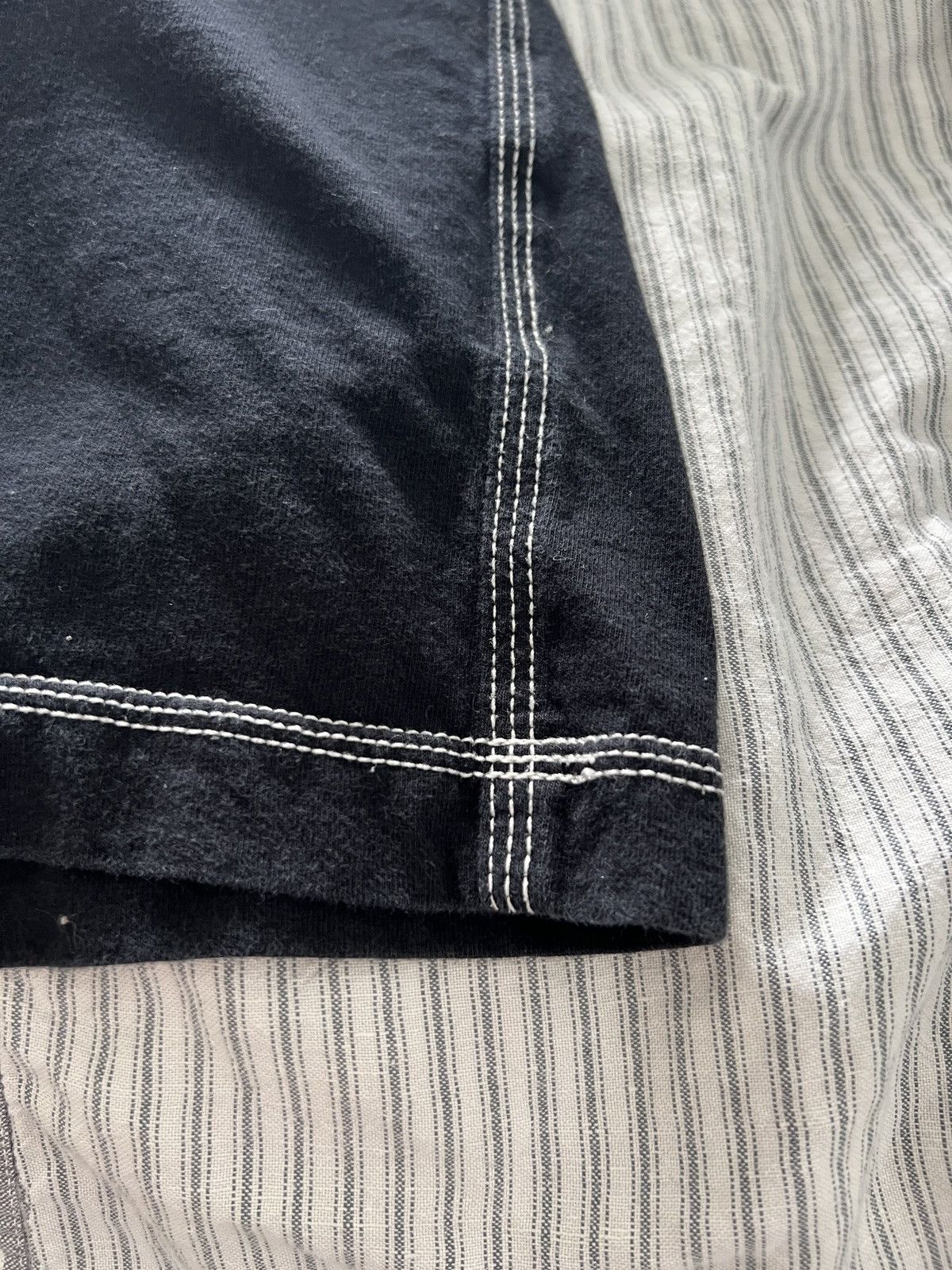 Comme des Garcons Junya Watanabe Black Cotton T-Shirt Size US S / EU 44-46 / 1 - 4 Thumbnail