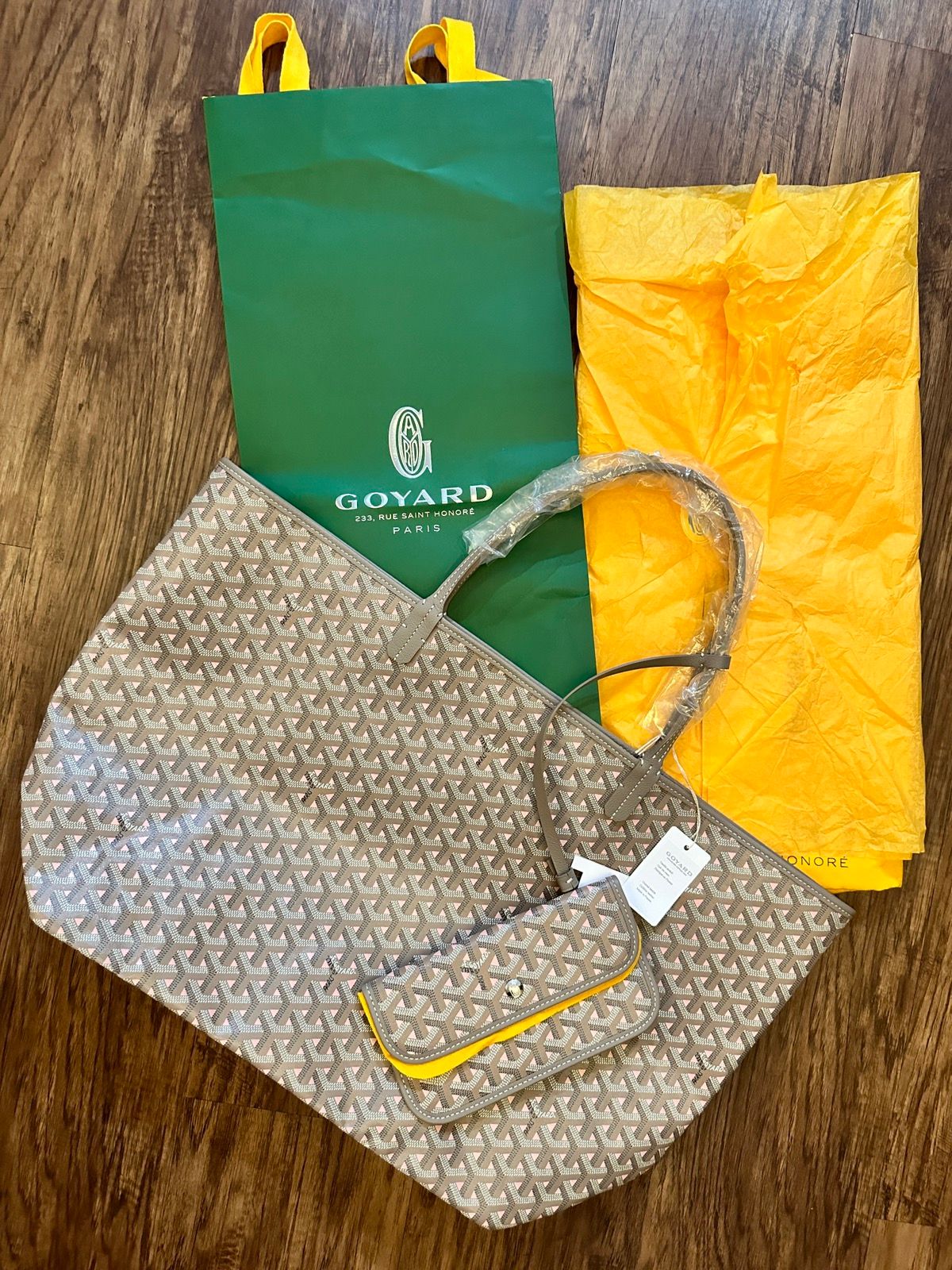NEW GOYARD Saint Claire-Voie GM Bag Khaki LIMITED EDITION