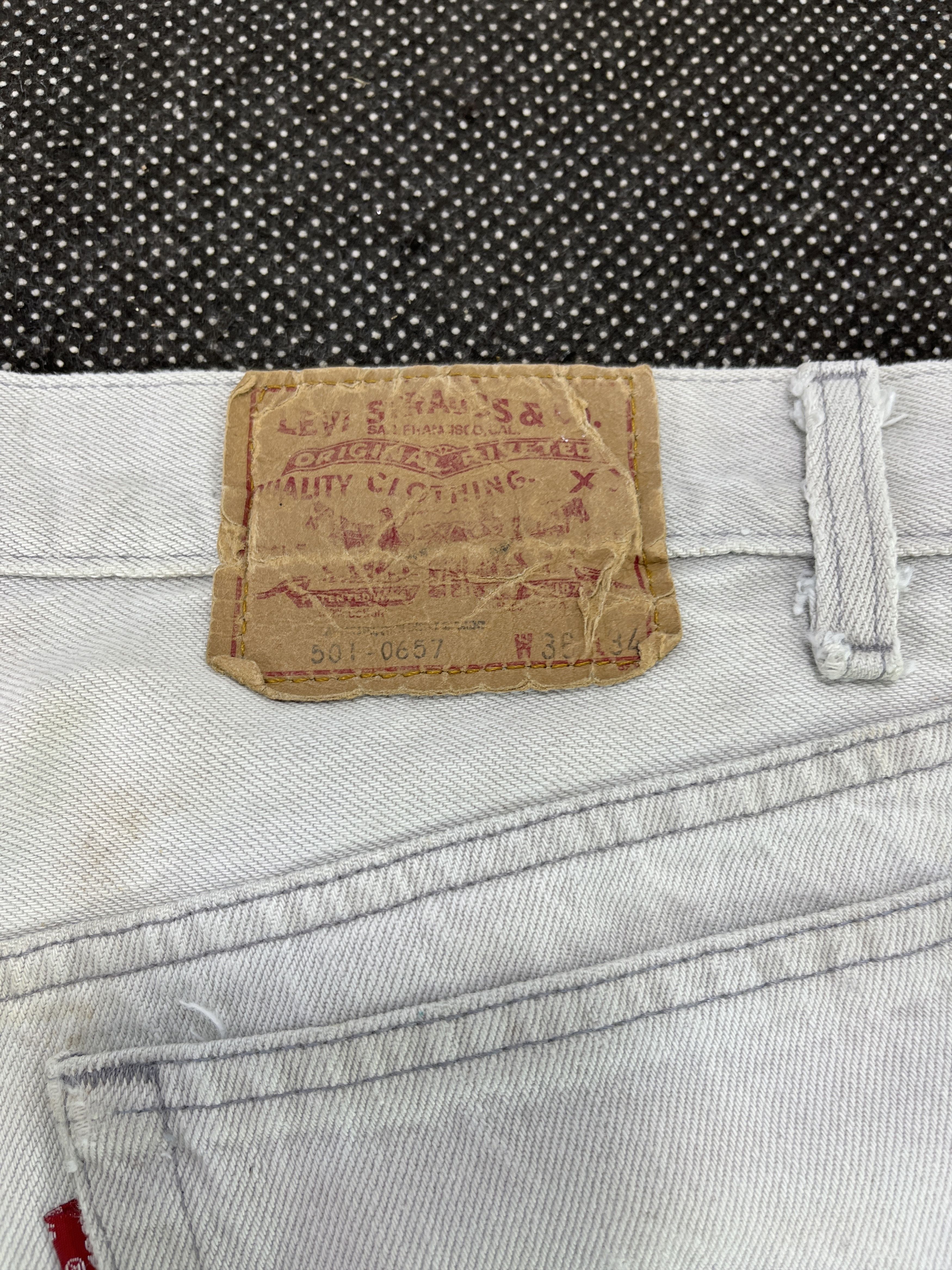 Levi's 80's Vintage Levis 501 Faded Jeans - J260 Size US 36 / EU 52 - 10 Thumbnail