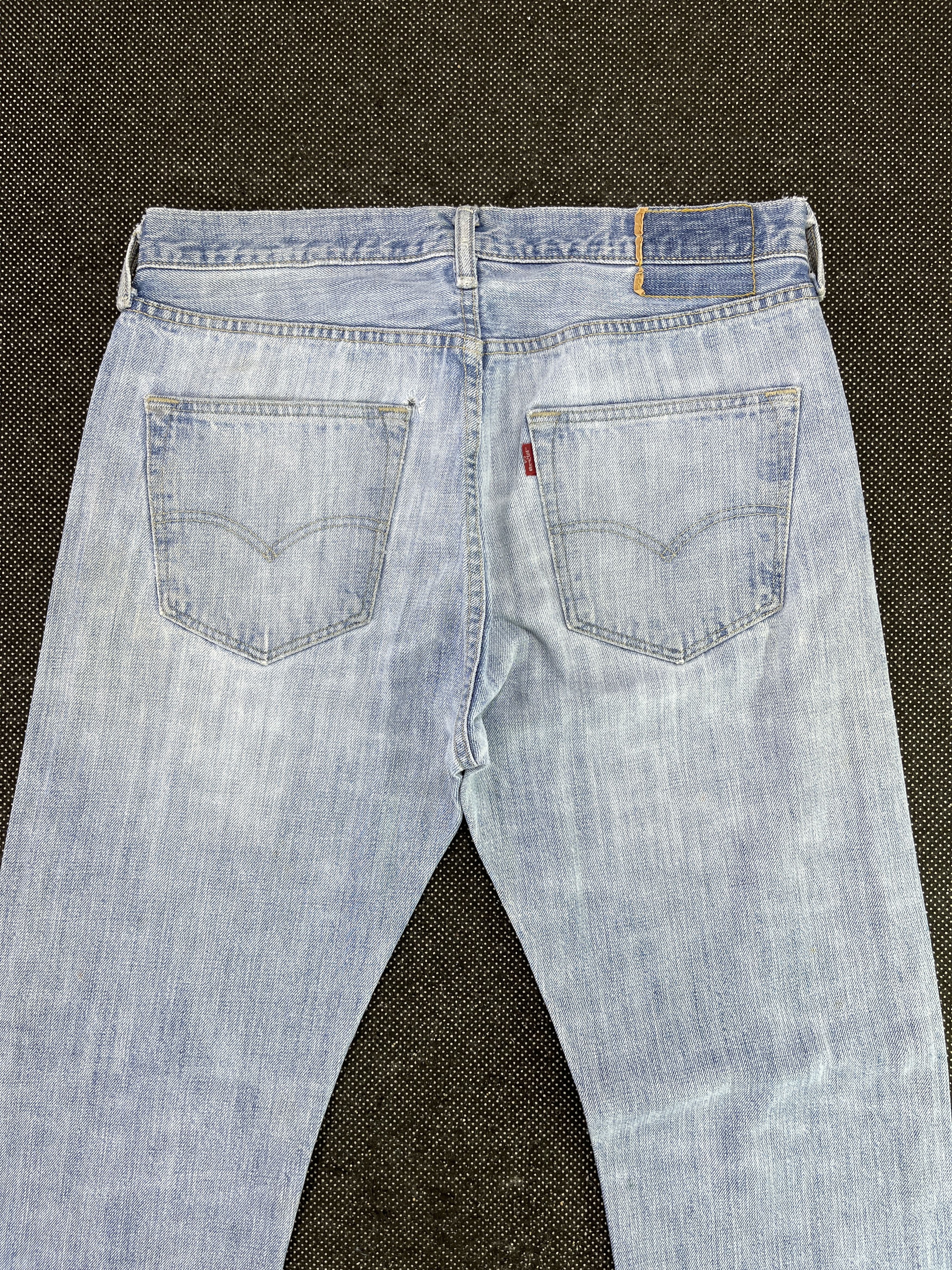 Levi's Vintage Levis 501 Light Wash Jeans - J277 Size US 34 / EU 50 - 4 Thumbnail