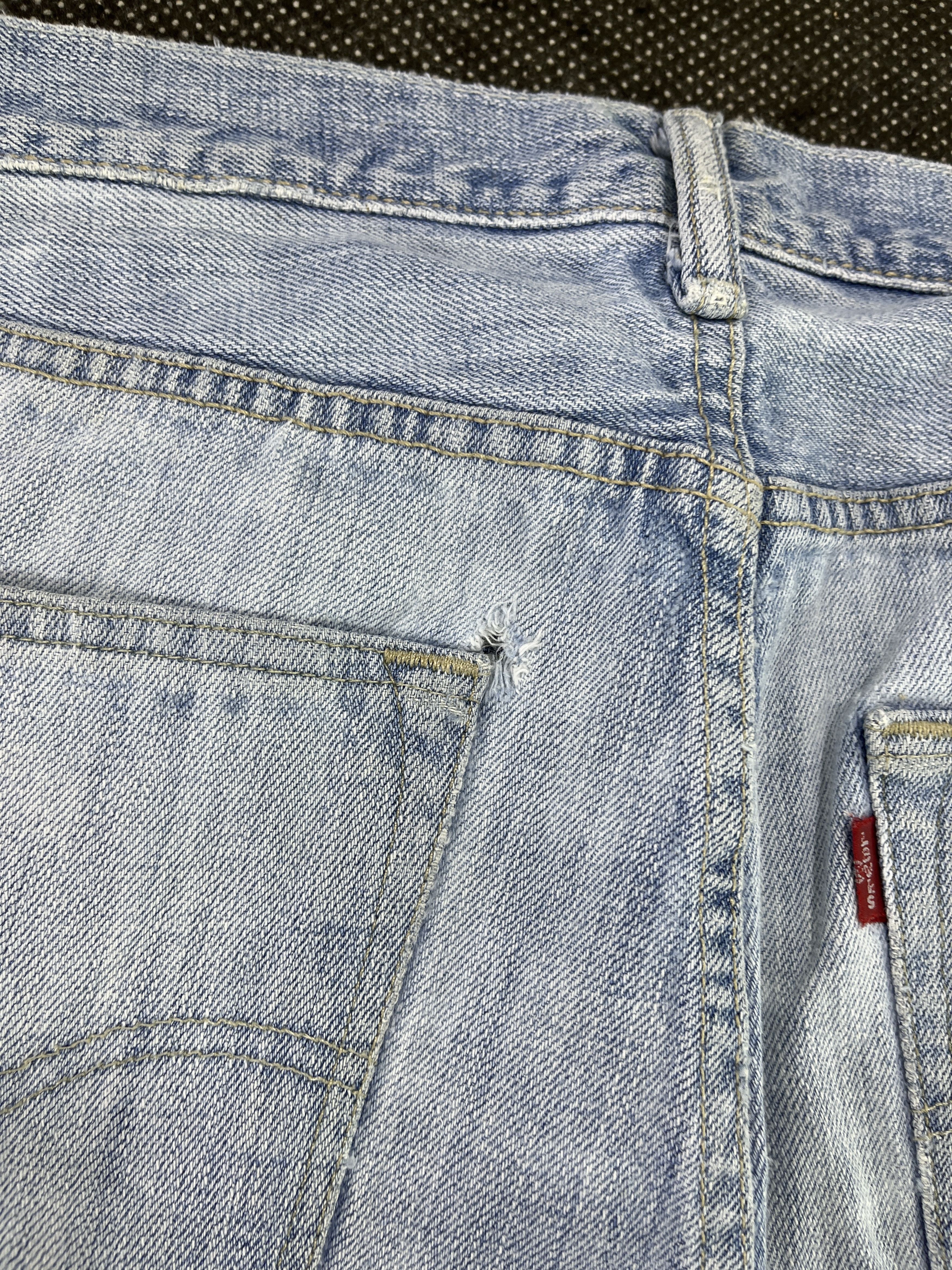 Levi's Vintage Levis 501 Light Wash Jeans - J277 Size US 34 / EU 50 - 6 Thumbnail