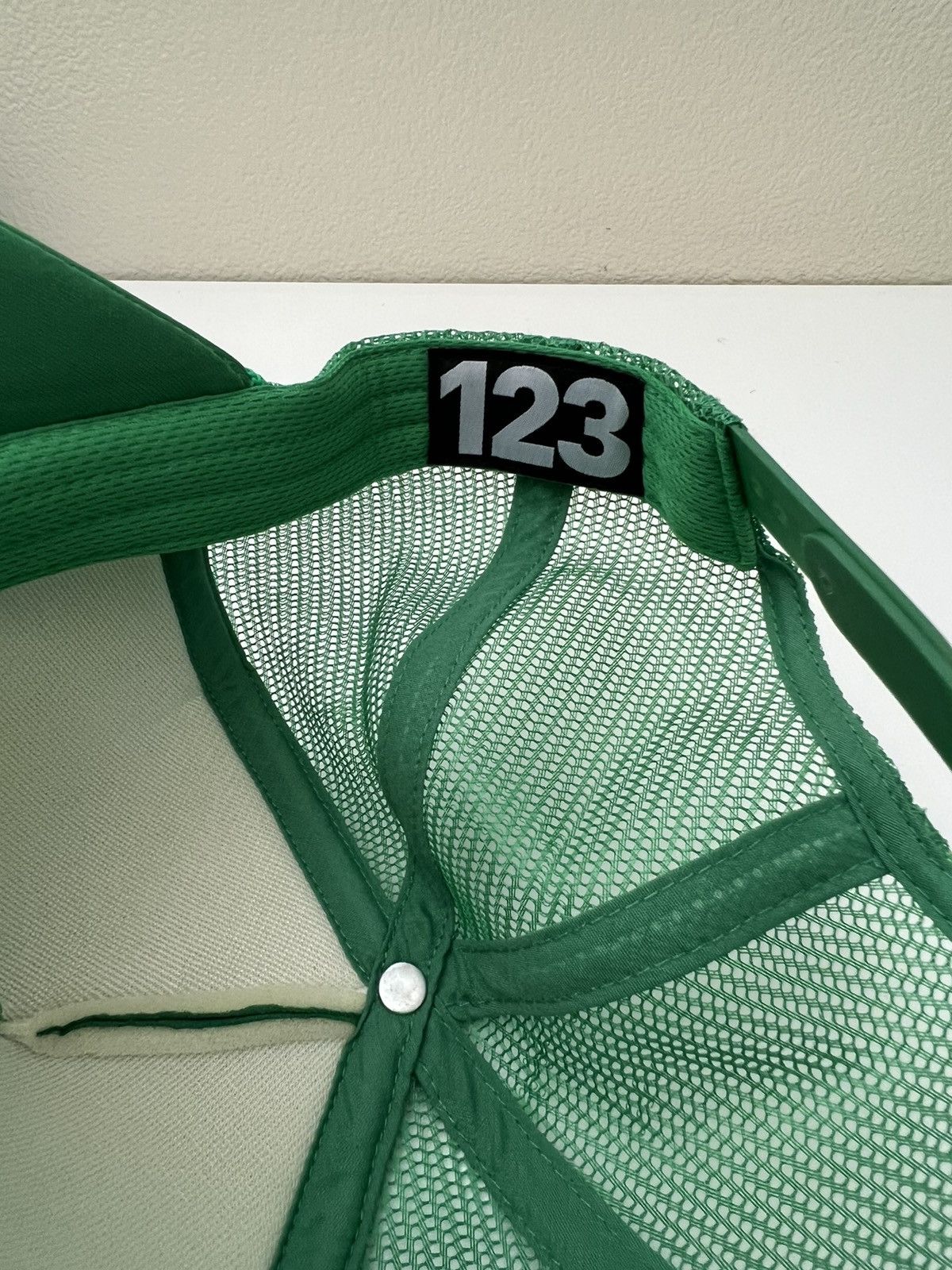 RRR-123 RRR-123 God’s One Way For All Green Trucker Hat Size ONE SIZE - 4 Thumbnail