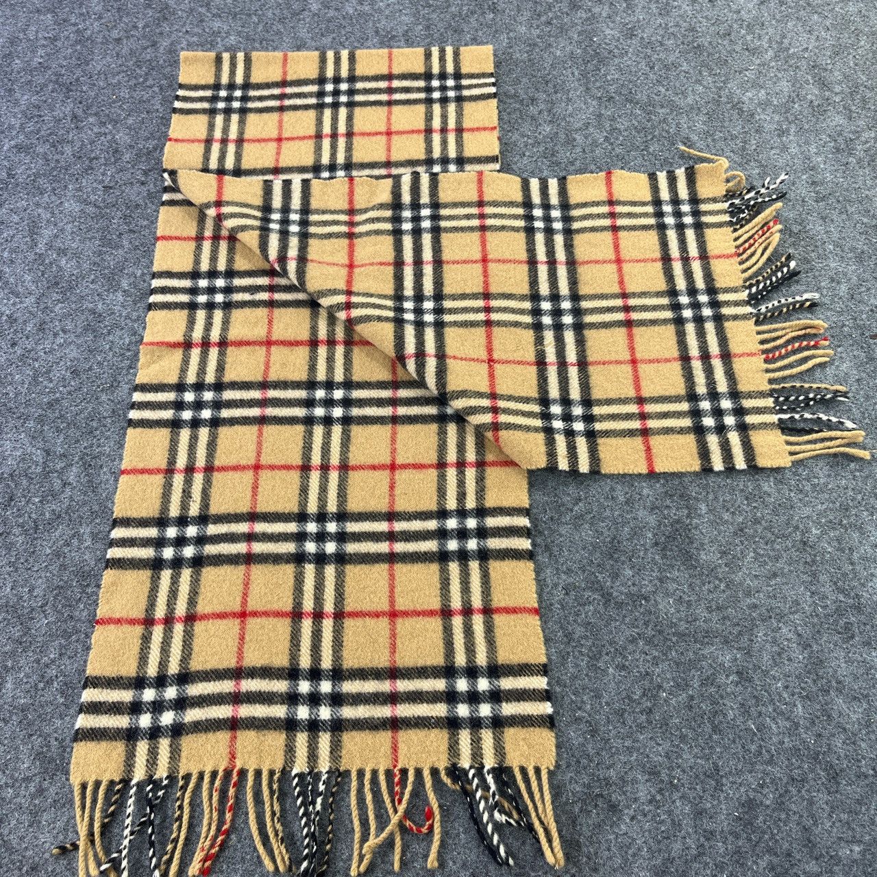 Burberry × Vintage BURBERRY SCARVES / MUFFLER / NECKWEAR T075 Size ONE SIZE - 4 Thumbnail