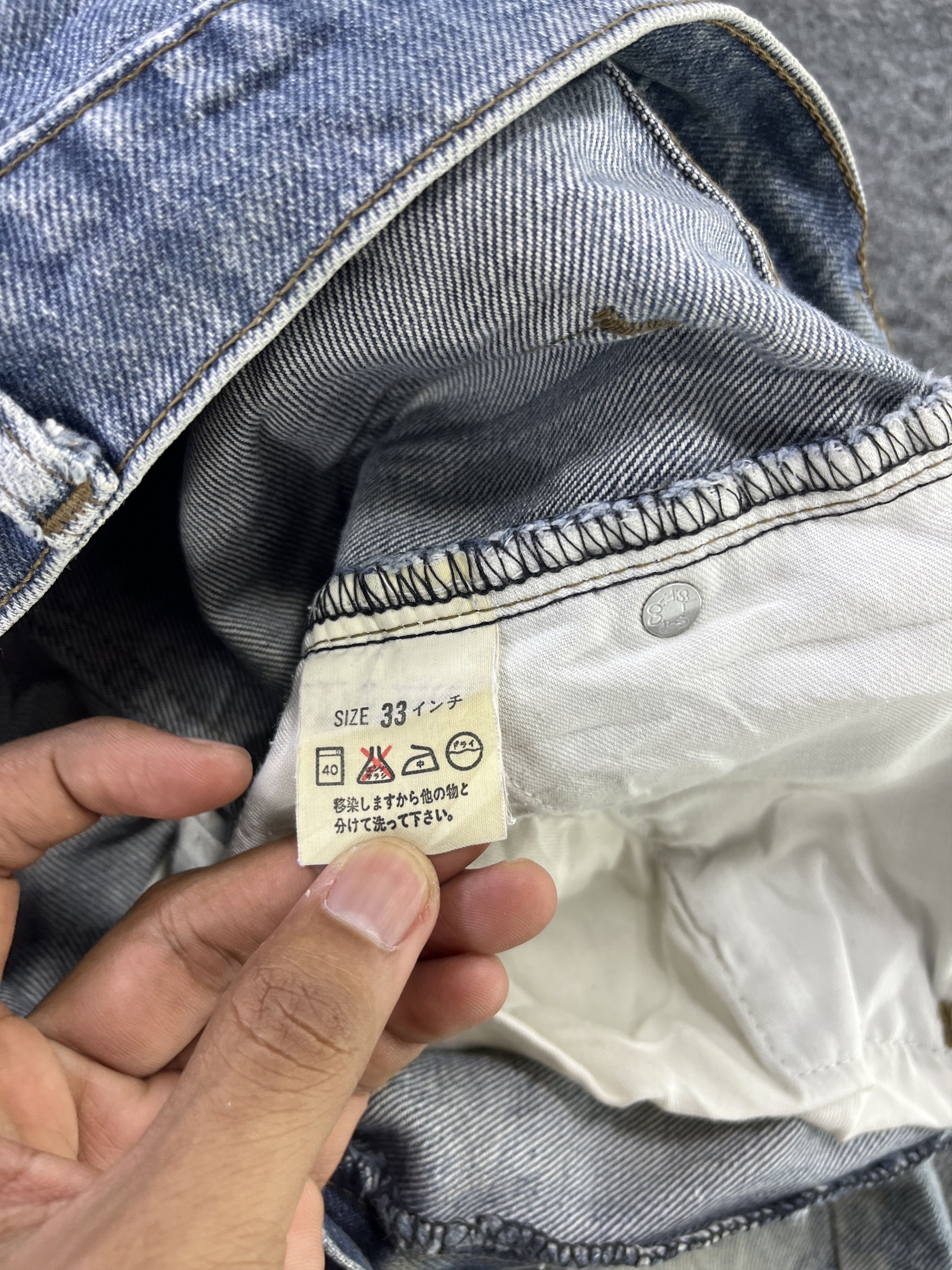 Levi's Vintage Levis 509 Distressed Jeans - J930 Size US 32 / EU 48 - 9 Thumbnail