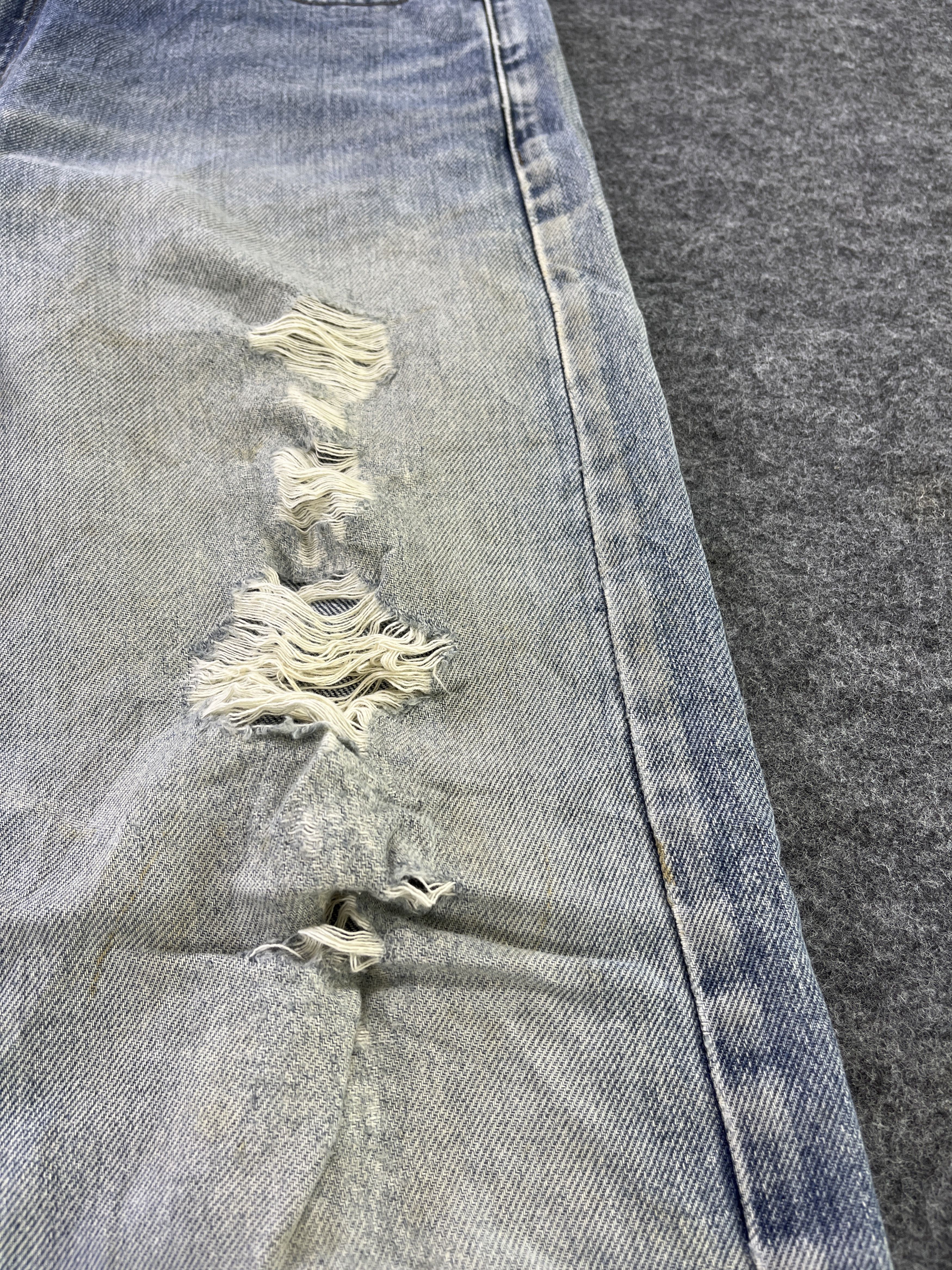 Levi's Vintage Levis 509 Distressed Jeans - J930 Size US 32 / EU 48 - 14 Thumbnail