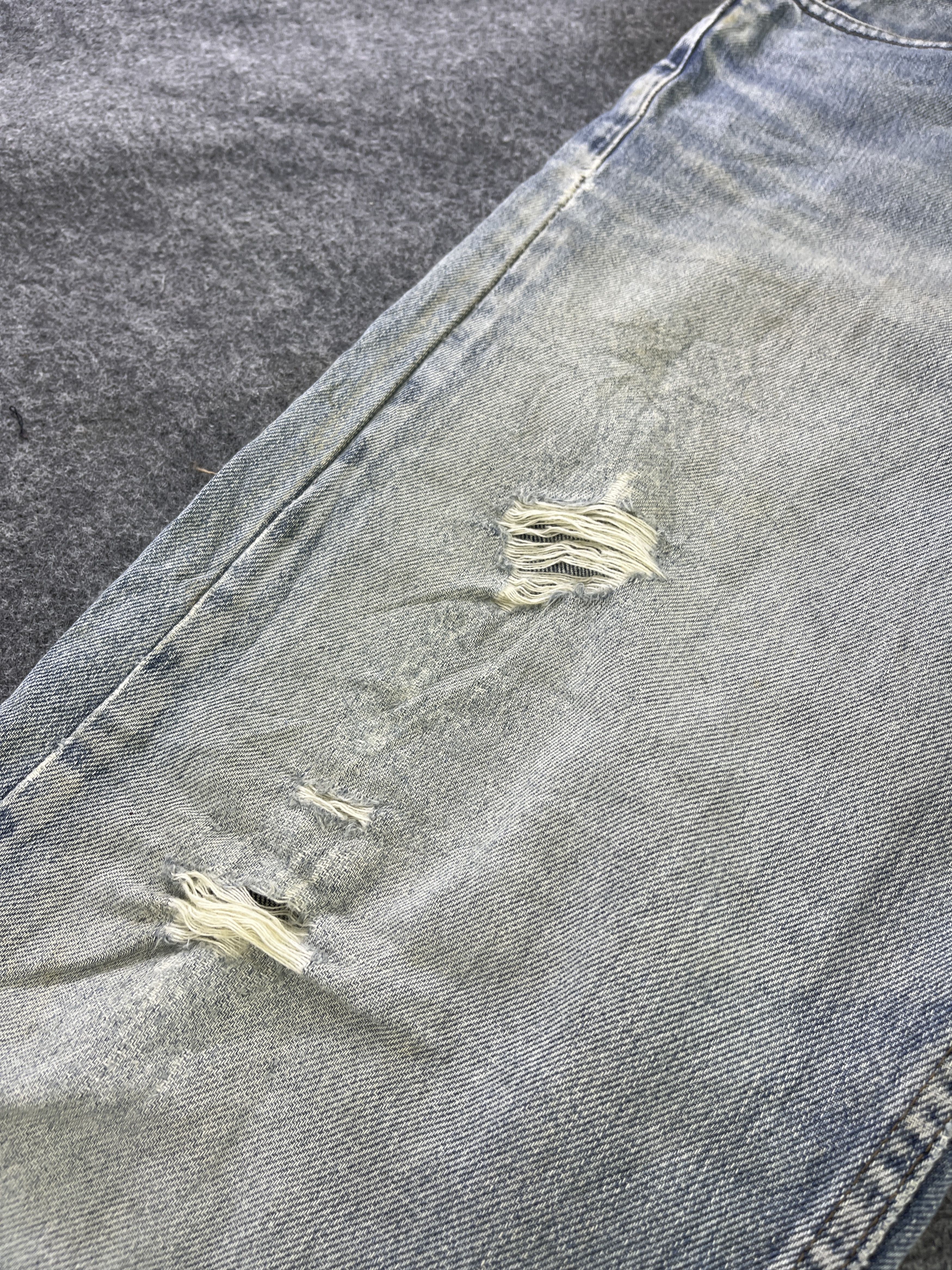 Levi's Vintage Levis 509 Distressed Jeans - J930 Size US 32 / EU 48 - 13 Thumbnail