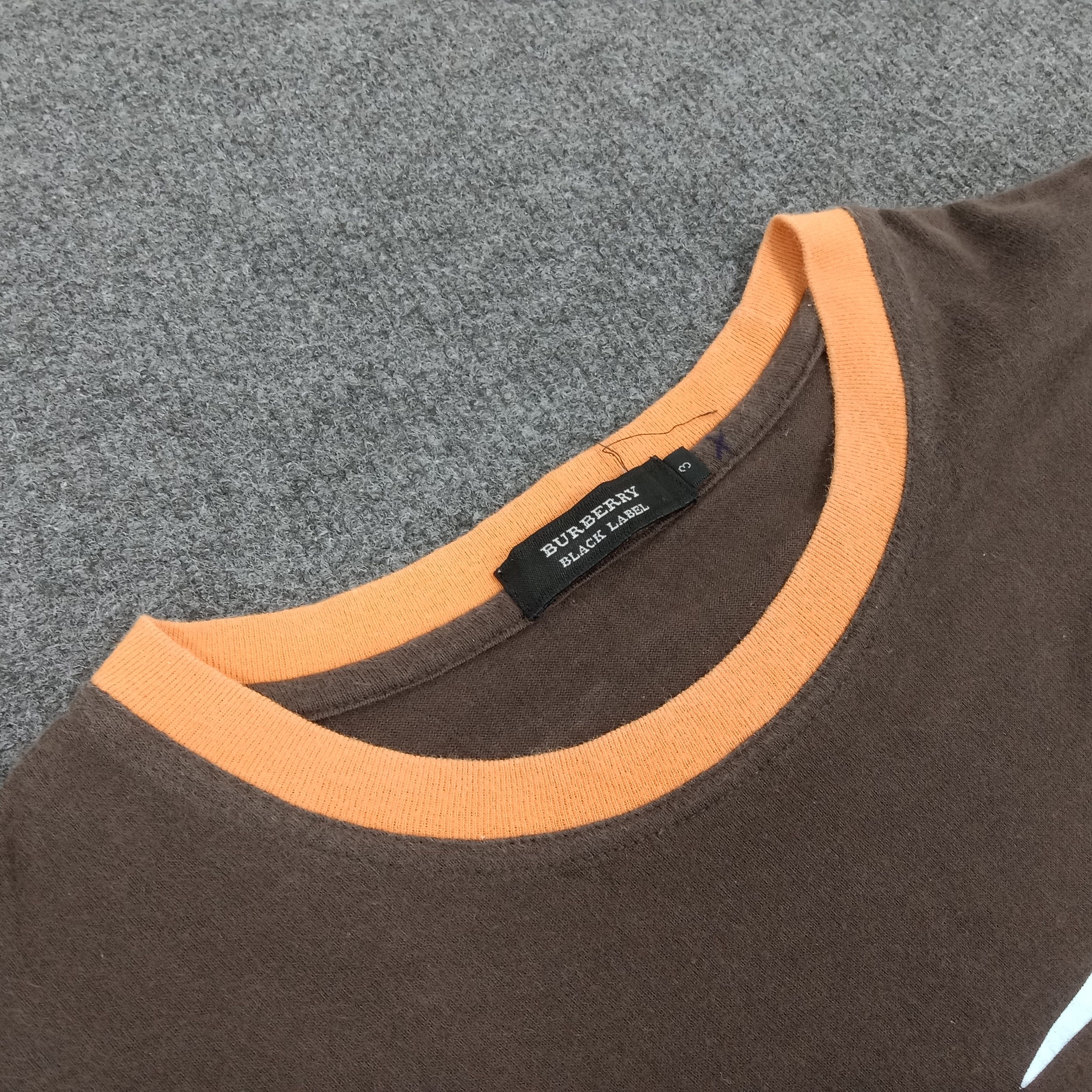 Burberry × Vintage Burberry Black Label Supersonic Jet-Set Tshirt Size US M / EU 48-50 / 2 - 4 Thumbnail