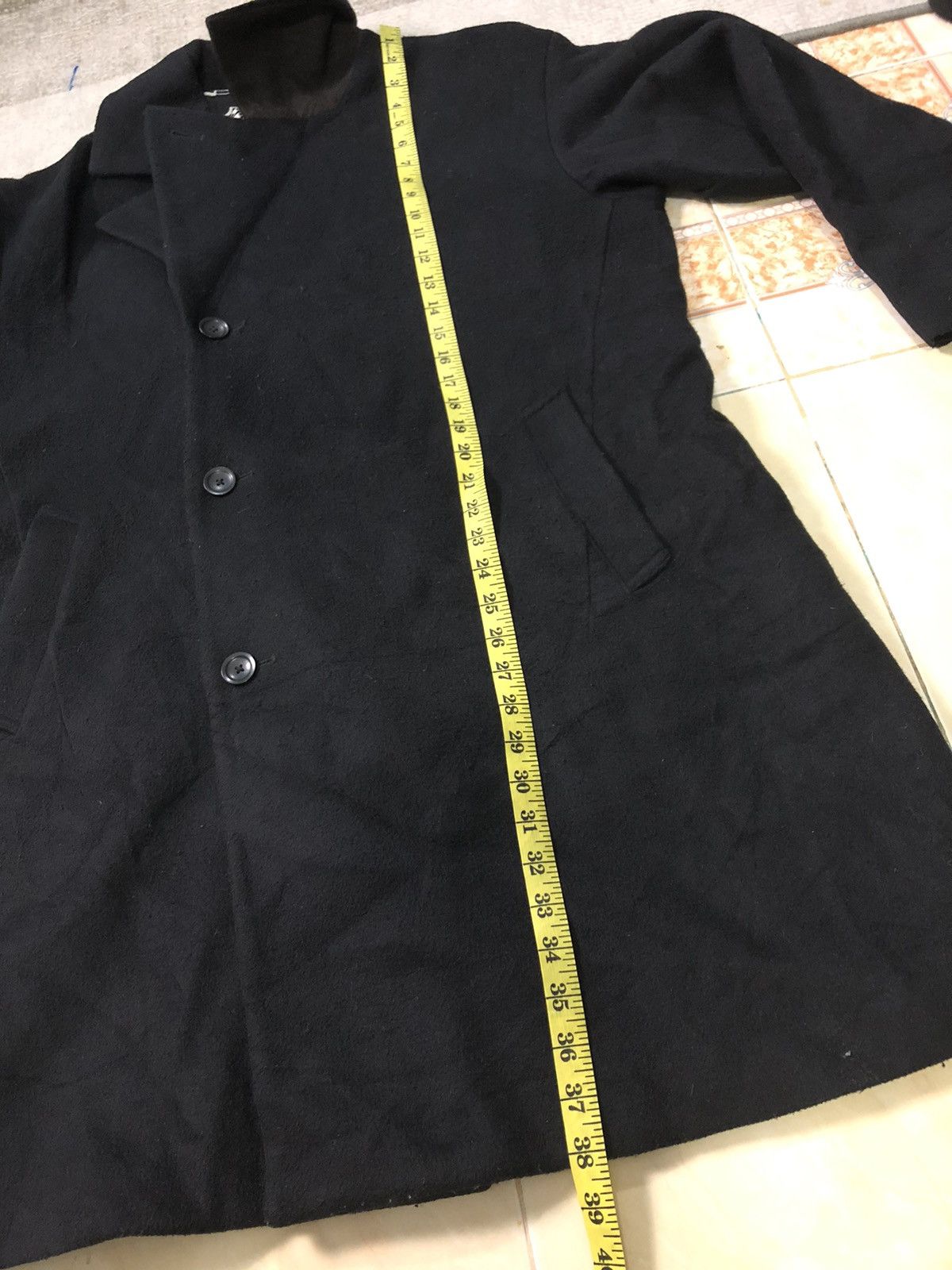 Number (N)ine × Takahiromiyashita The Soloist. NUMBER(N)INE STUDIOUS MUSICAL🎵🎶🎼 BLEND WOOL LONG COAT JACKET Size US L / EU 52-54 / 3 - 11 Thumbnail