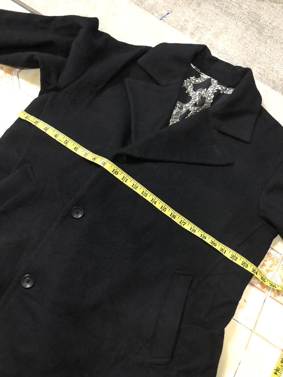 Number (N)ine × Takahiromiyashita The Soloist. NUMBER(N)INE STUDIOUS MUSICAL🎵🎶🎼 BLEND WOOL LONG COAT JACKET Size US L / EU 52-54 / 3 - 10 Thumbnail