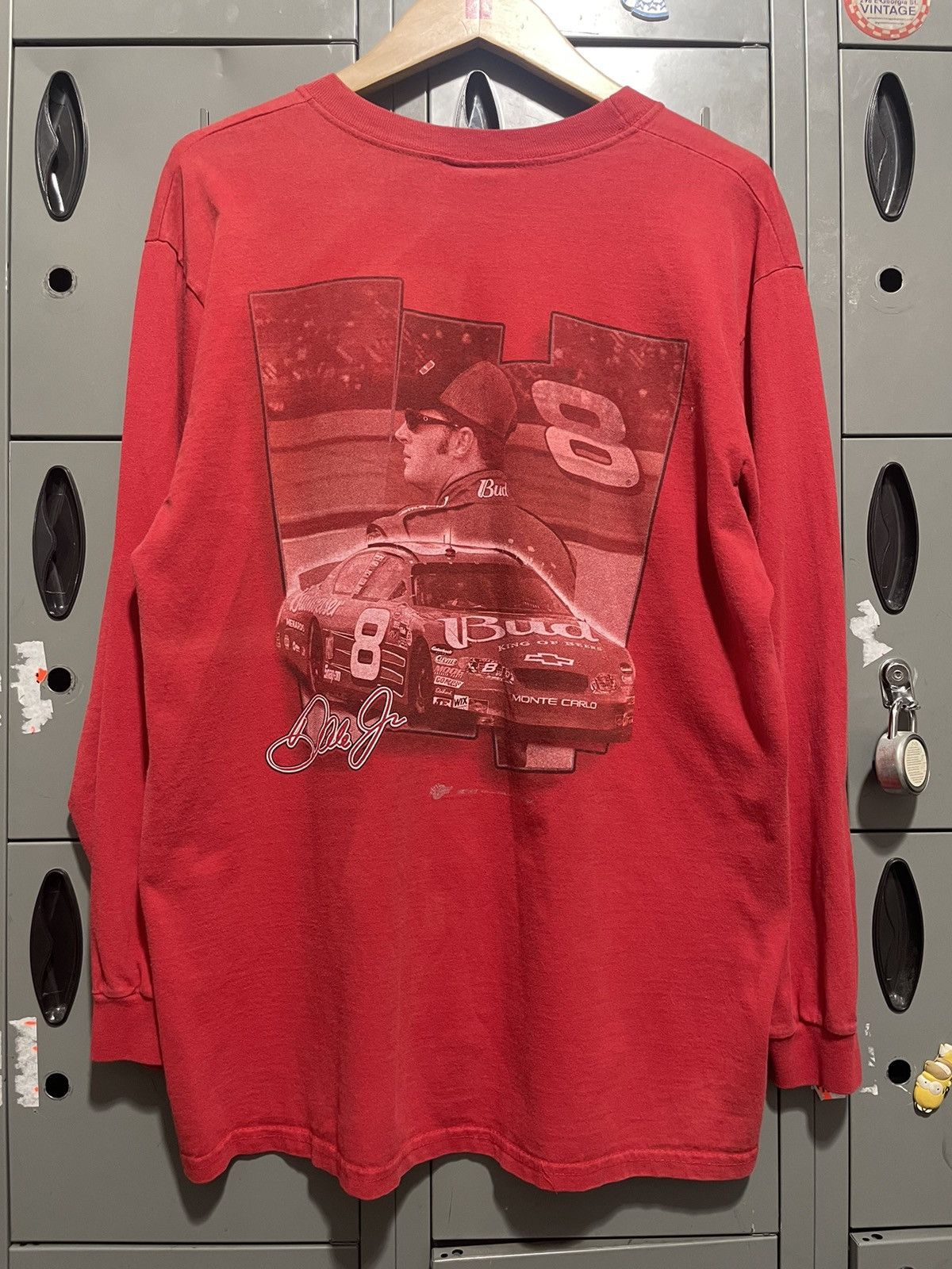 Vintage Dale Earnhardt Jr 8 cad racing Nascar long sleeve photo | Grailed