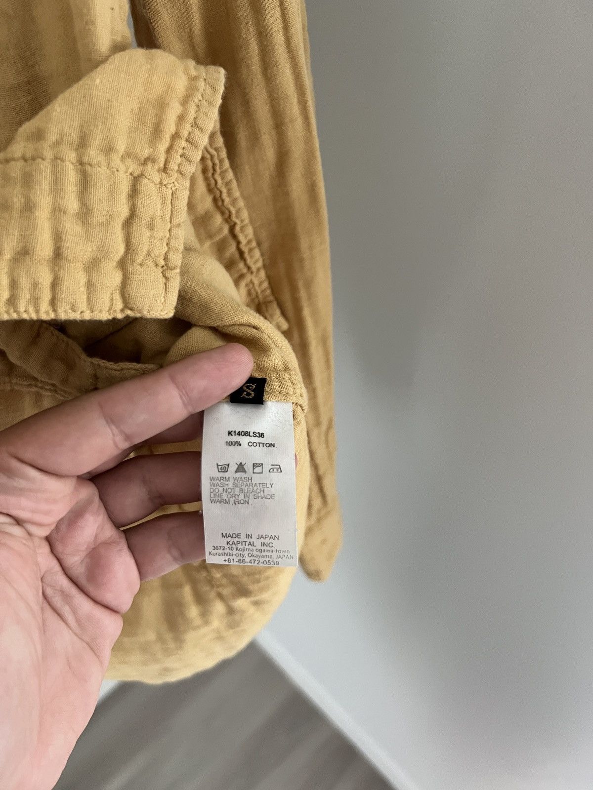Kapital 🔥 Kapital Cotton Shirt Size US S / EU 44-46 / 1 - 7 Thumbnail