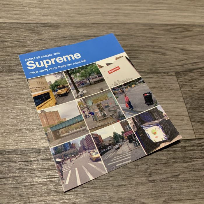 Supreme Supreme Verify Sticker Grailed