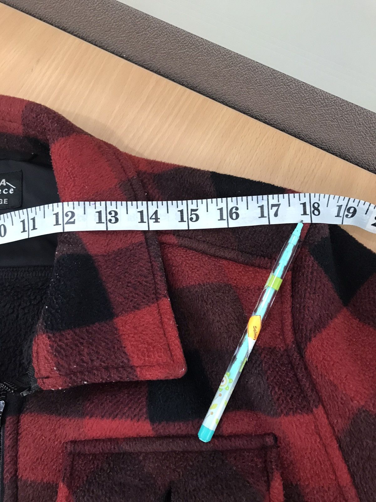 Uniqlo Uniqlo X Boa Fleece Checkered Zipper Jacket Size US L / EU 52-54 / 3 - 21 Thumbnail