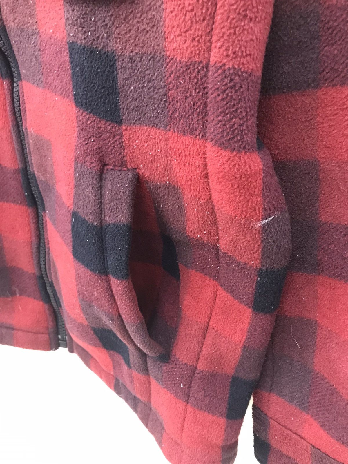 Uniqlo Uniqlo X Boa Fleece Checkered Zipper Jacket Size US L / EU 52-54 / 3 - 10 Thumbnail