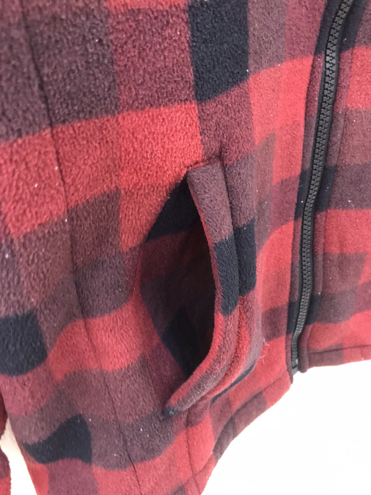 Uniqlo Uniqlo X Boa Fleece Checkered Zipper Jacket Size US L / EU 52-54 / 3 - 9 Thumbnail
