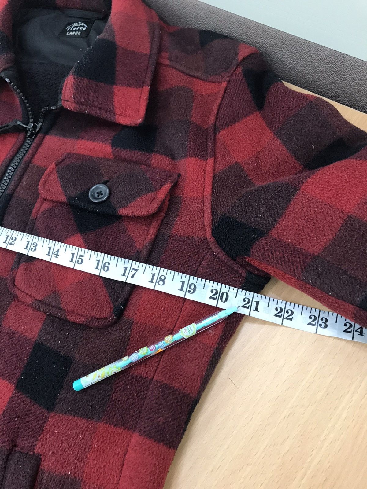 Uniqlo Uniqlo X Boa Fleece Checkered Zipper Jacket Size US L / EU 52-54 / 3 - 19 Thumbnail
