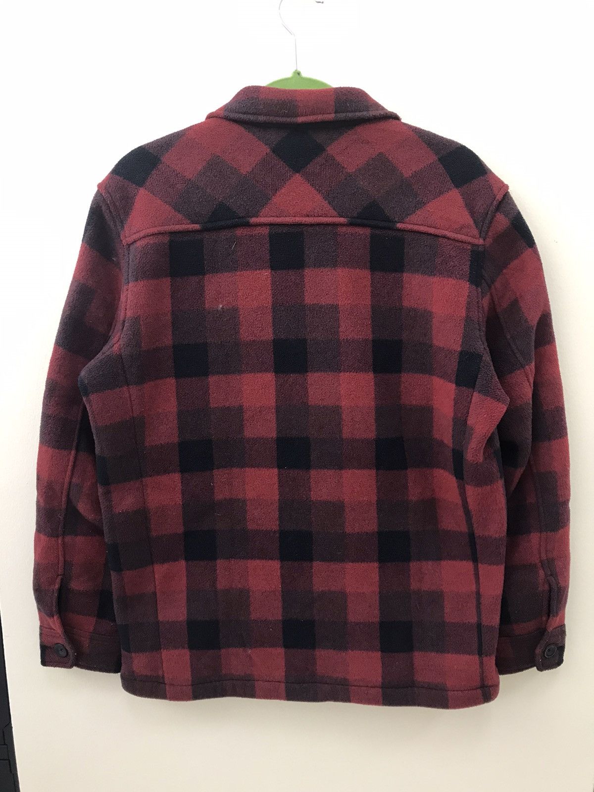 Uniqlo Uniqlo X Boa Fleece Checkered Zipper Jacket Size US L / EU 52-54 / 3 - 2 Thumbnail