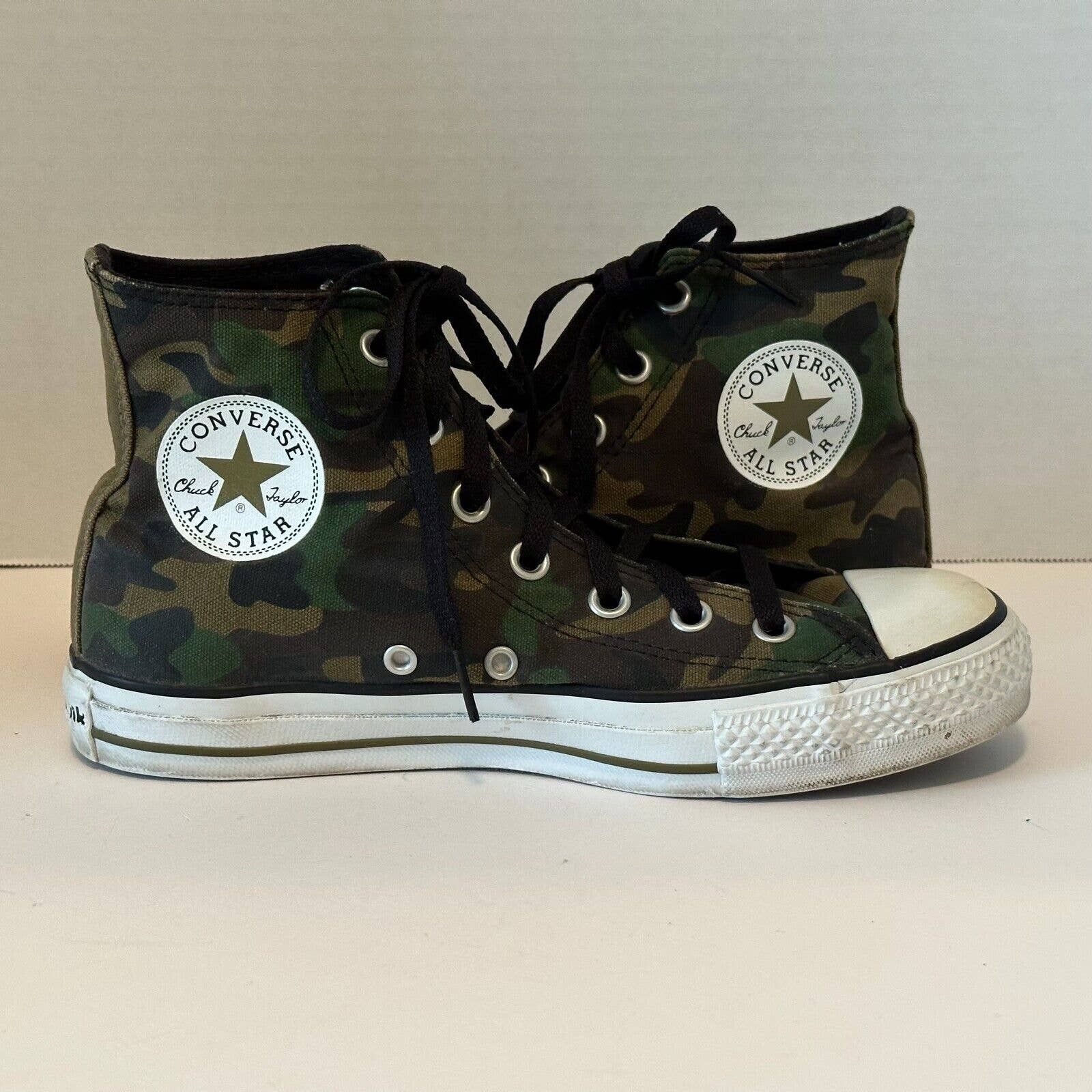 Converse VINTAGE Converse Chuck Taylor All Star Camouflage High Tops Grailed