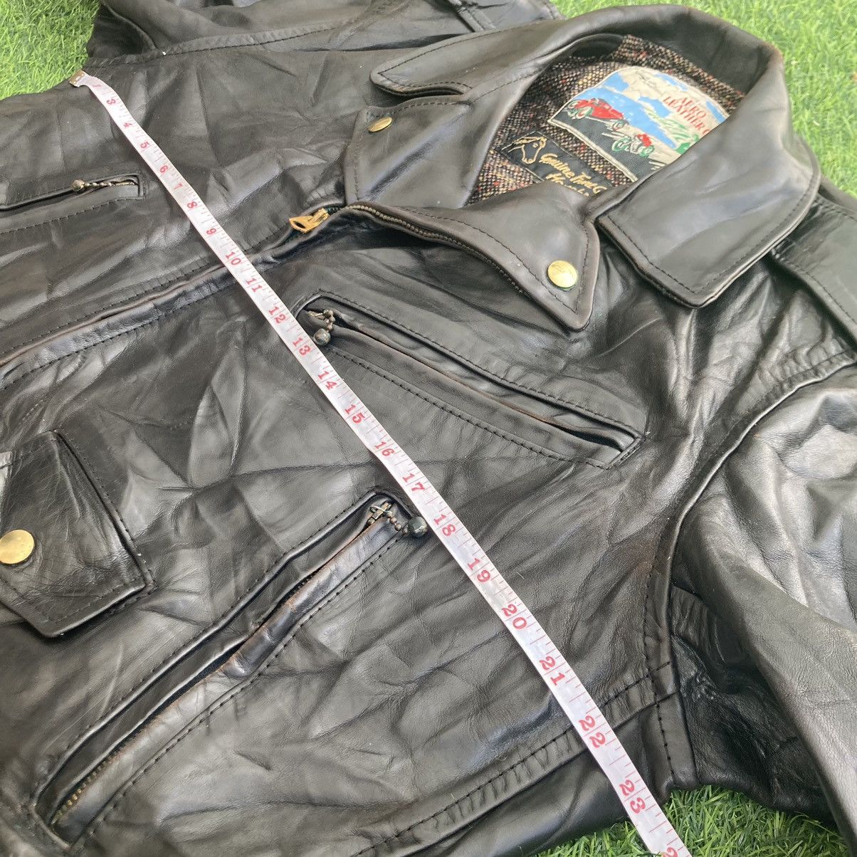 Aero Leathers AERO LEATHER DOUBLE COLLAR HORSEHIDE LEATHER JACKET Size US M / EU 48-50 / 2 - 16 Thumbnail