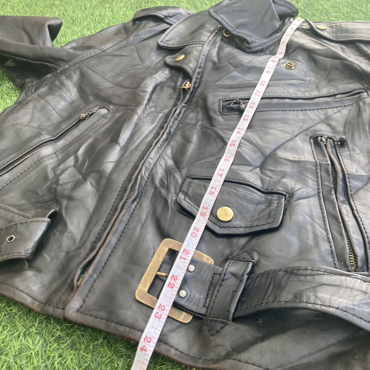 Aero Leathers AERO LEATHER DOUBLE COLLAR HORSEHIDE LEATHER JACKET Size US M / EU 48-50 / 2 - 17 Thumbnail