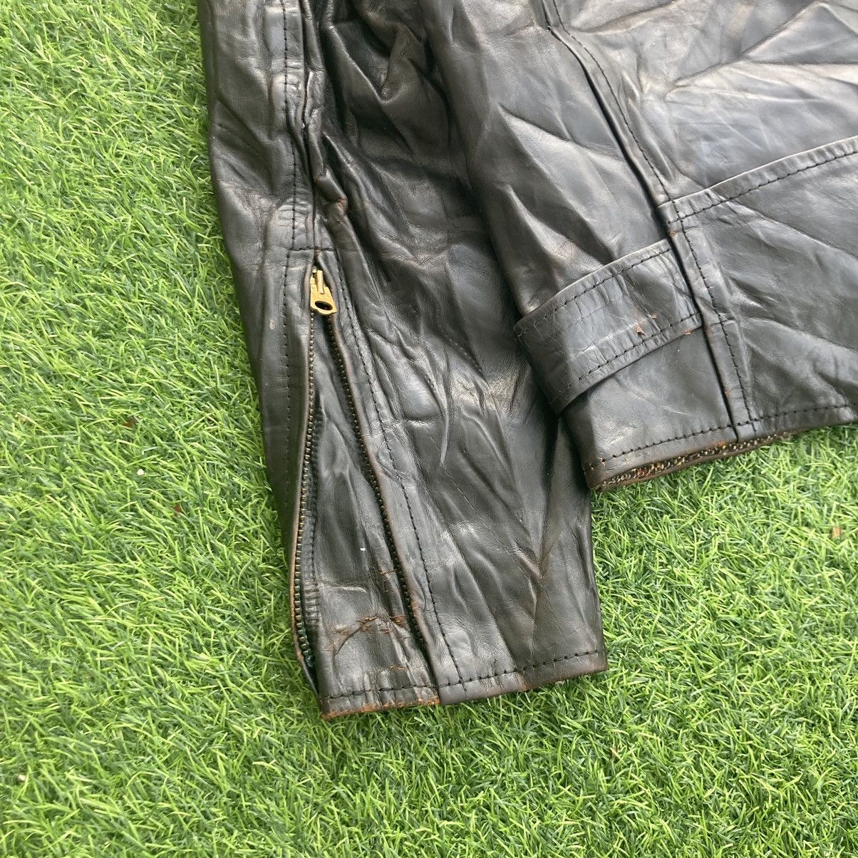 Aero Leathers AERO LEATHER DOUBLE COLLAR HORSEHIDE LEATHER JACKET Size US M / EU 48-50 / 2 - 7 Thumbnail