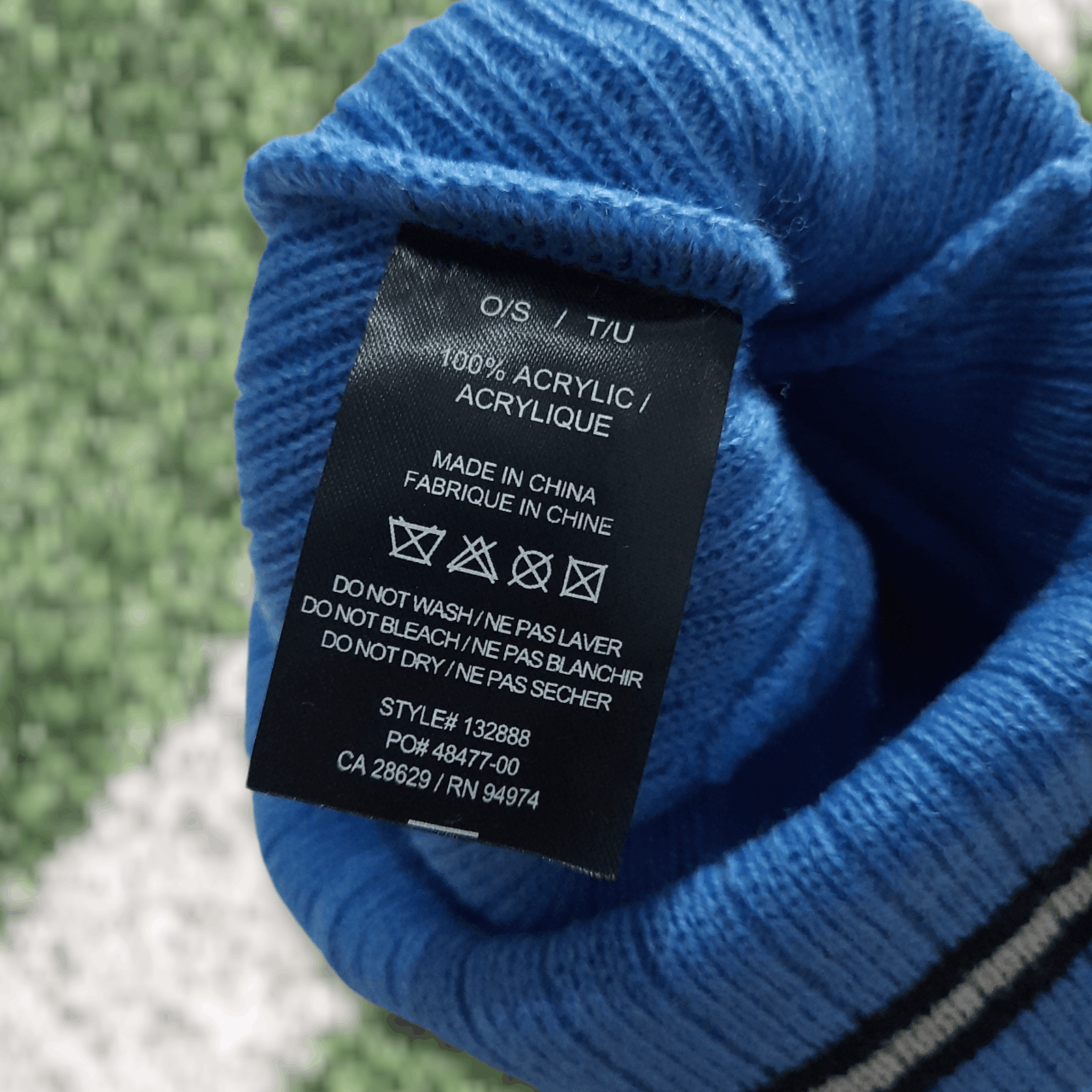 Other Stussy Blue Beanie Hat Size ONE SIZE - 4 Thumbnail