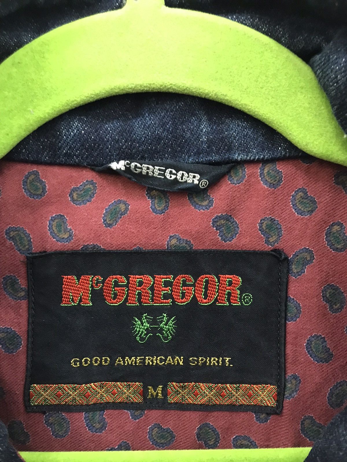 McGregor Mcgregor Bomber Denim Jacket Size US L / EU 52-54 / 3 - 19 Thumbnail