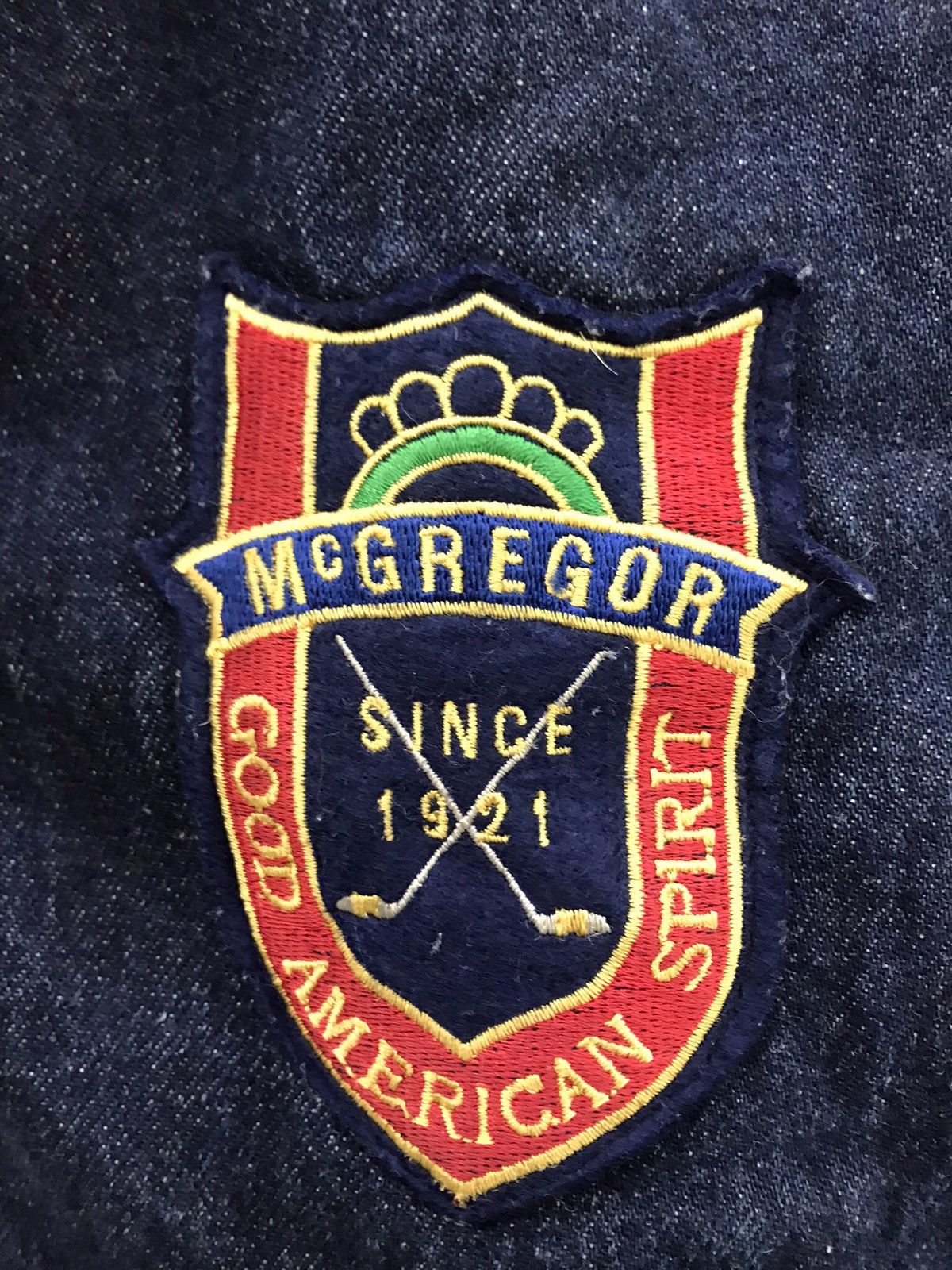 McGregor Mcgregor Bomber Denim Jacket Size US L / EU 52-54 / 3 - 6 Thumbnail