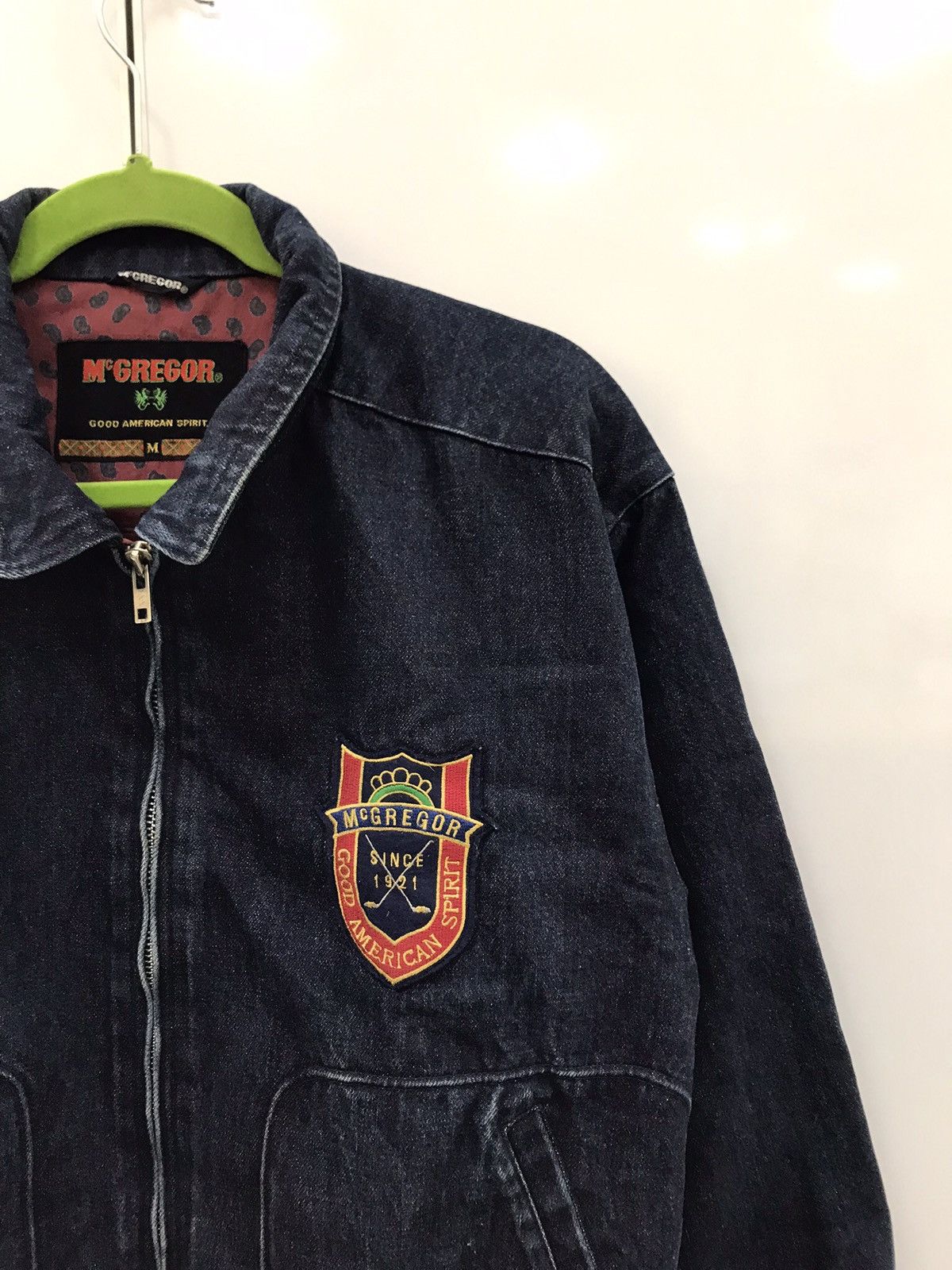 McGregor Mcgregor Bomber Denim Jacket Size US L / EU 52-54 / 3 - 5 Thumbnail