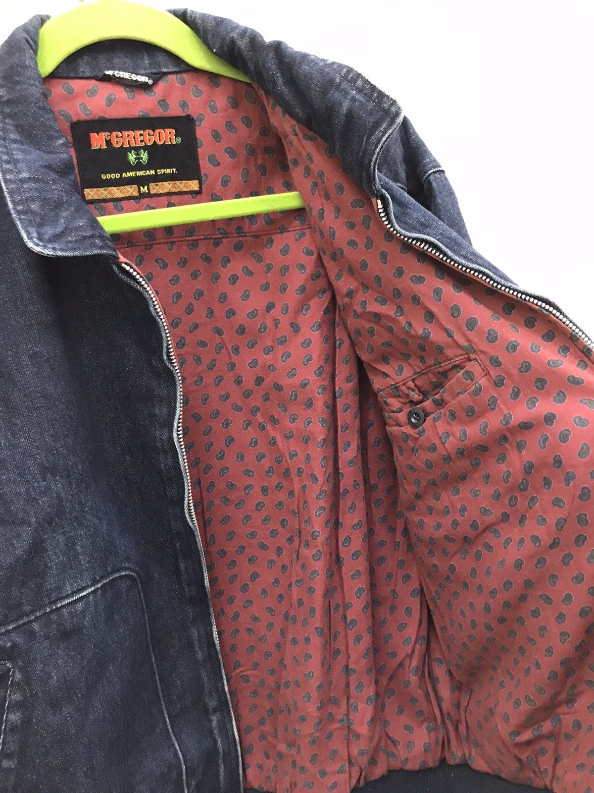 McGregor Mcgregor Bomber Denim Jacket Size US L / EU 52-54 / 3 - 17 Thumbnail