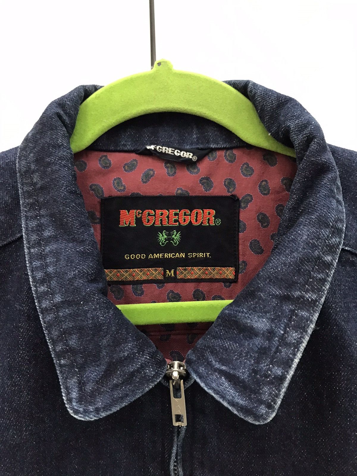 McGregor Mcgregor Bomber Denim Jacket Size US L / EU 52-54 / 3 - 7 Thumbnail