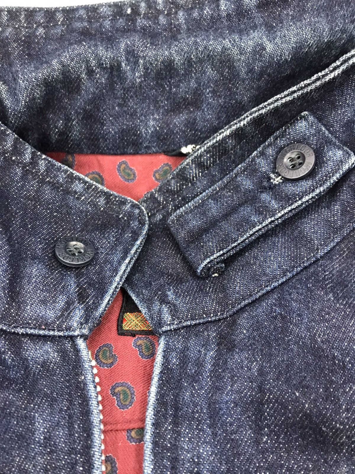 McGregor Mcgregor Bomber Denim Jacket Size US L / EU 52-54 / 3 - 20 Thumbnail