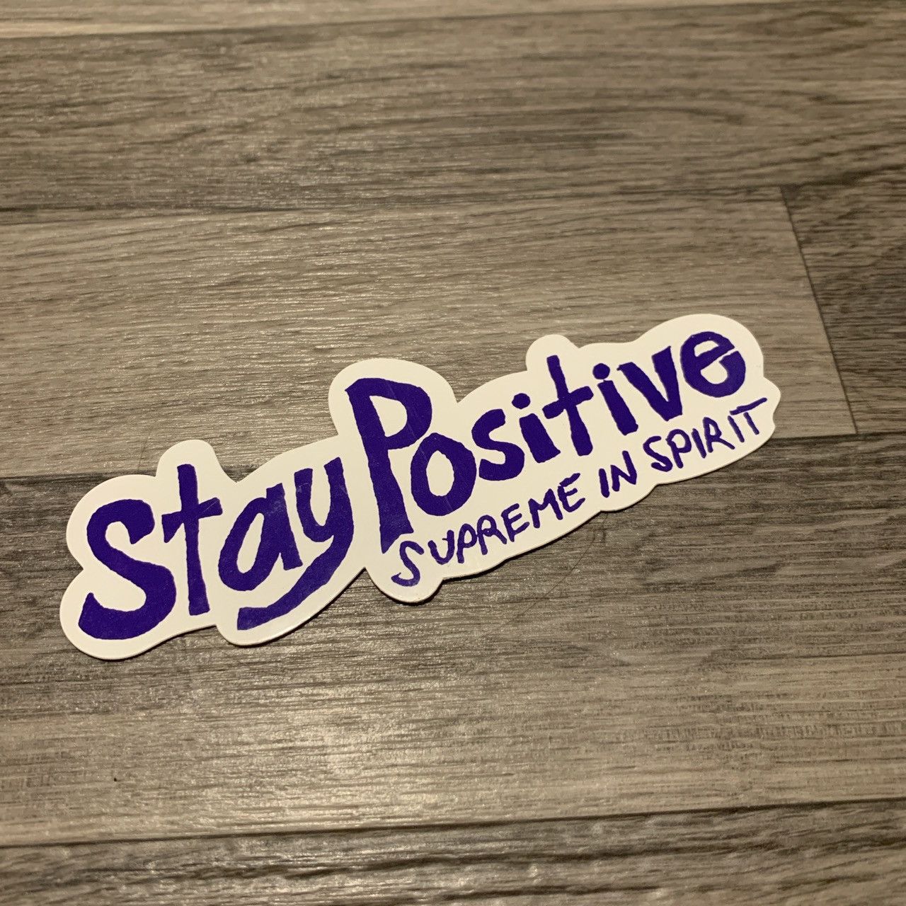 Supreme Supreme Stay Positive Sticker Size ONE SIZE - 1 Preview